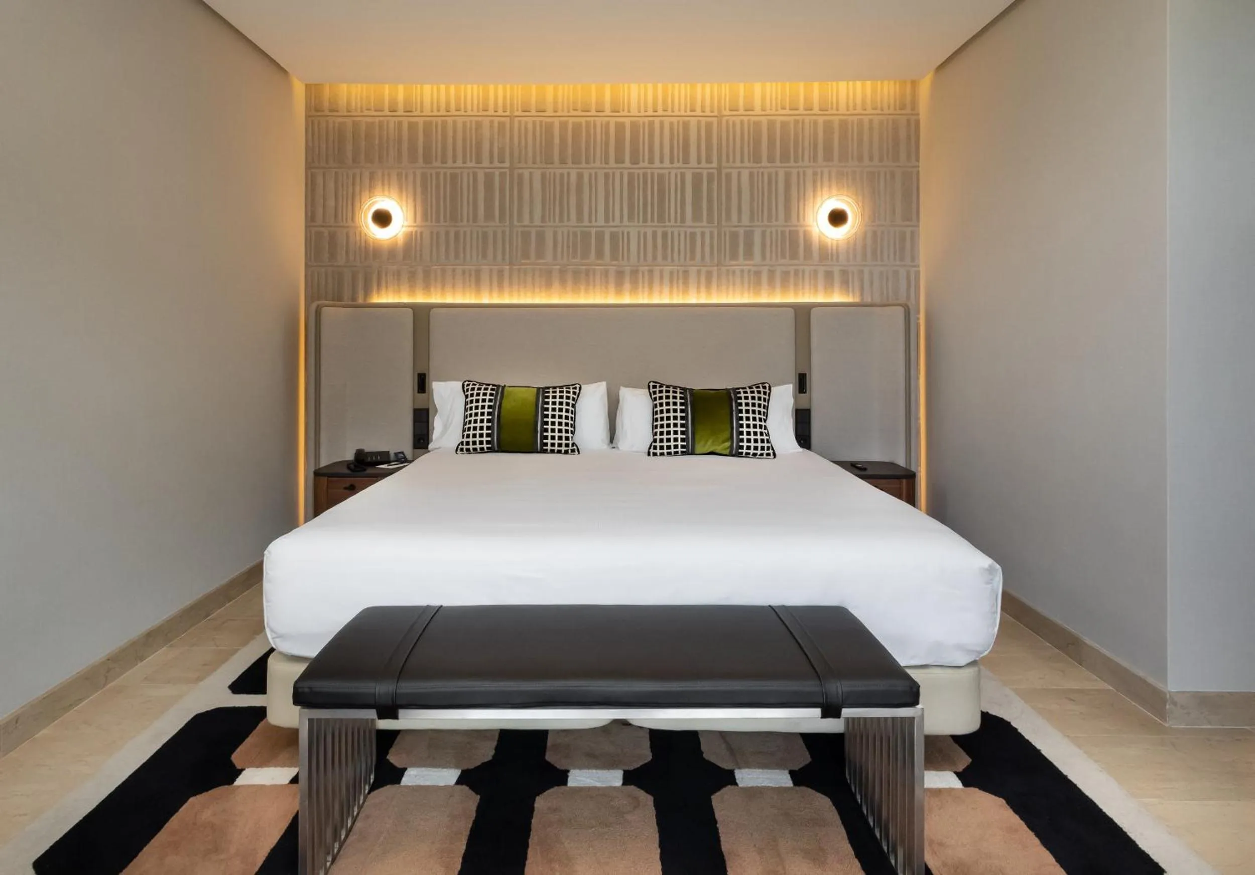 Bed in Hotel Miramar Barcelona GL
