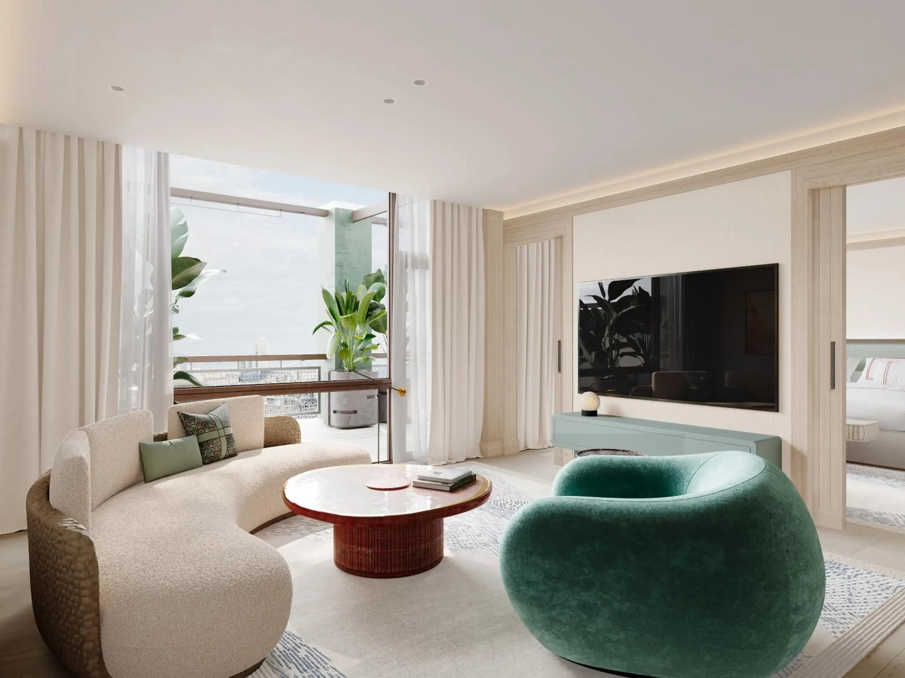 Bed in Hotel Miramar Barcelona GL - Preferred Hotels & Resorts - Newly Renovated Bed in Hotel Miramar Barcelona GL - Preferred Hotels & Resorts - Newly Renovated