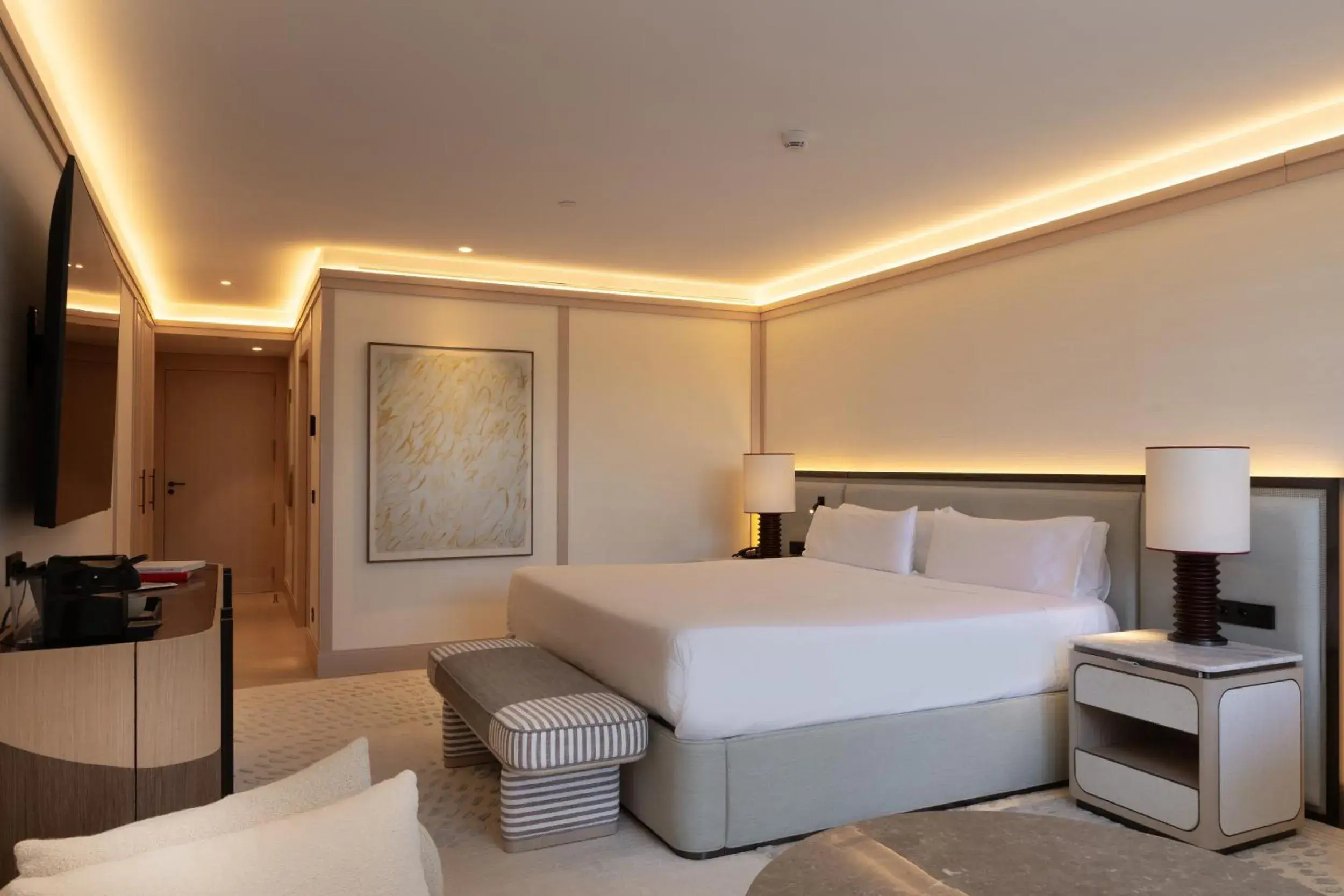 Bed in Hotel Miramar Barcelona GL Bed in Hotel Miramar Barcelona GL