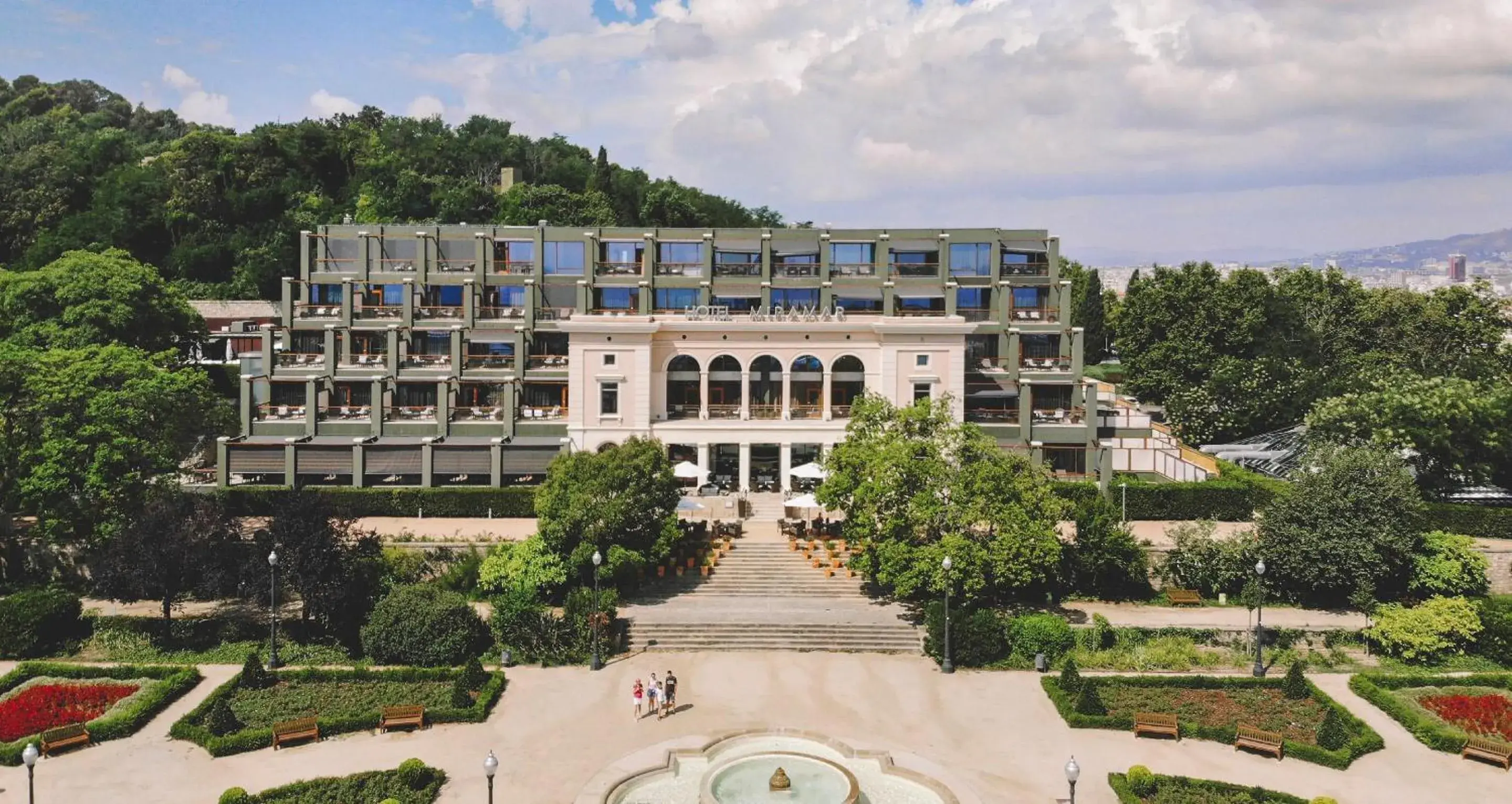 Property building in Hotel Miramar Barcelona GL Property building in Hotel Miramar Barcelona GL