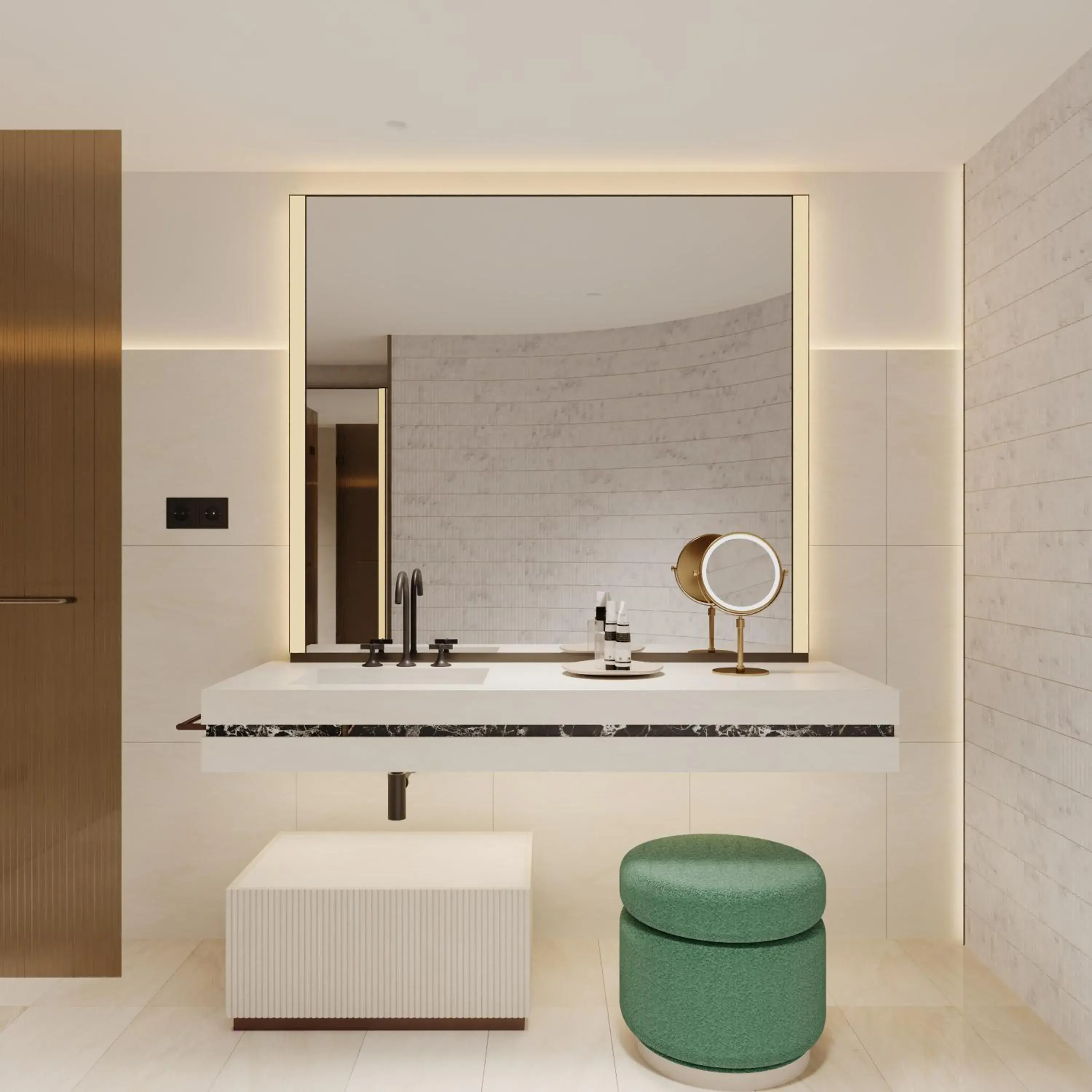 Bathroom in Hotel Miramar Barcelona GL Bathroom in Hotel Miramar Barcelona GL