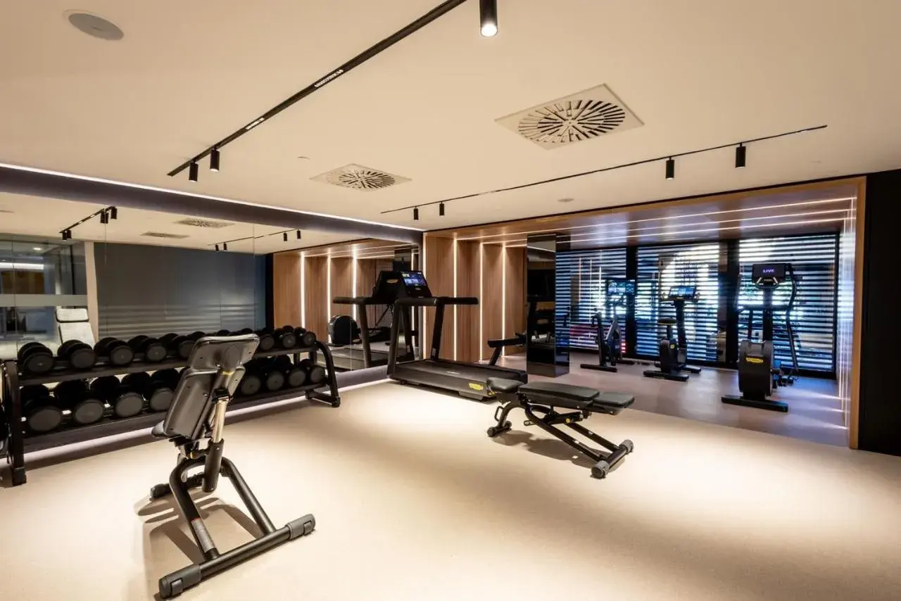 Fitness centre/facilities in Hotel Miramar Barcelona GL Fitness centre/facilities in Hotel Miramar Barcelona GL
