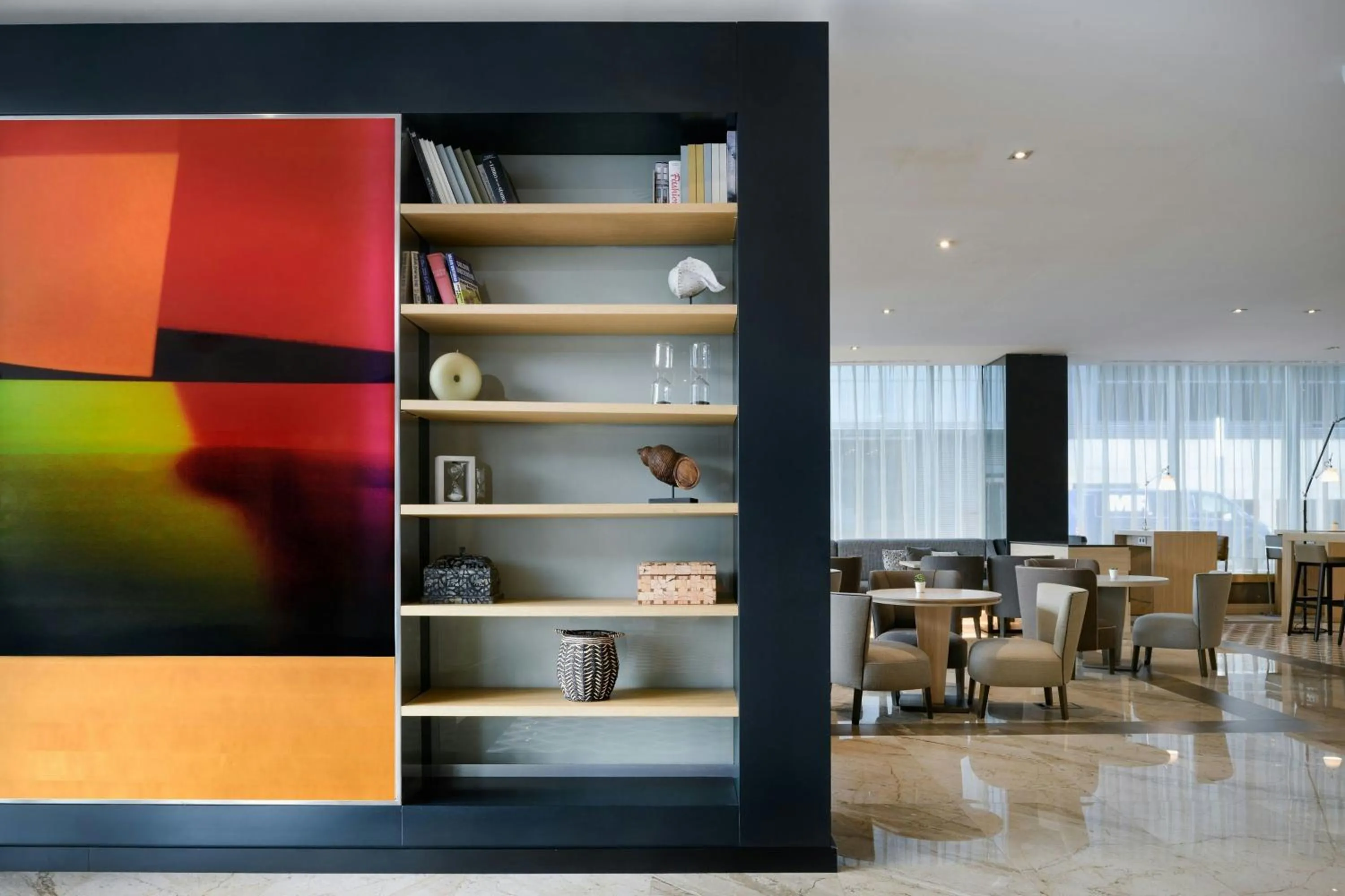 Lobby or reception in AC Hotel Madrid Feria by Marriott