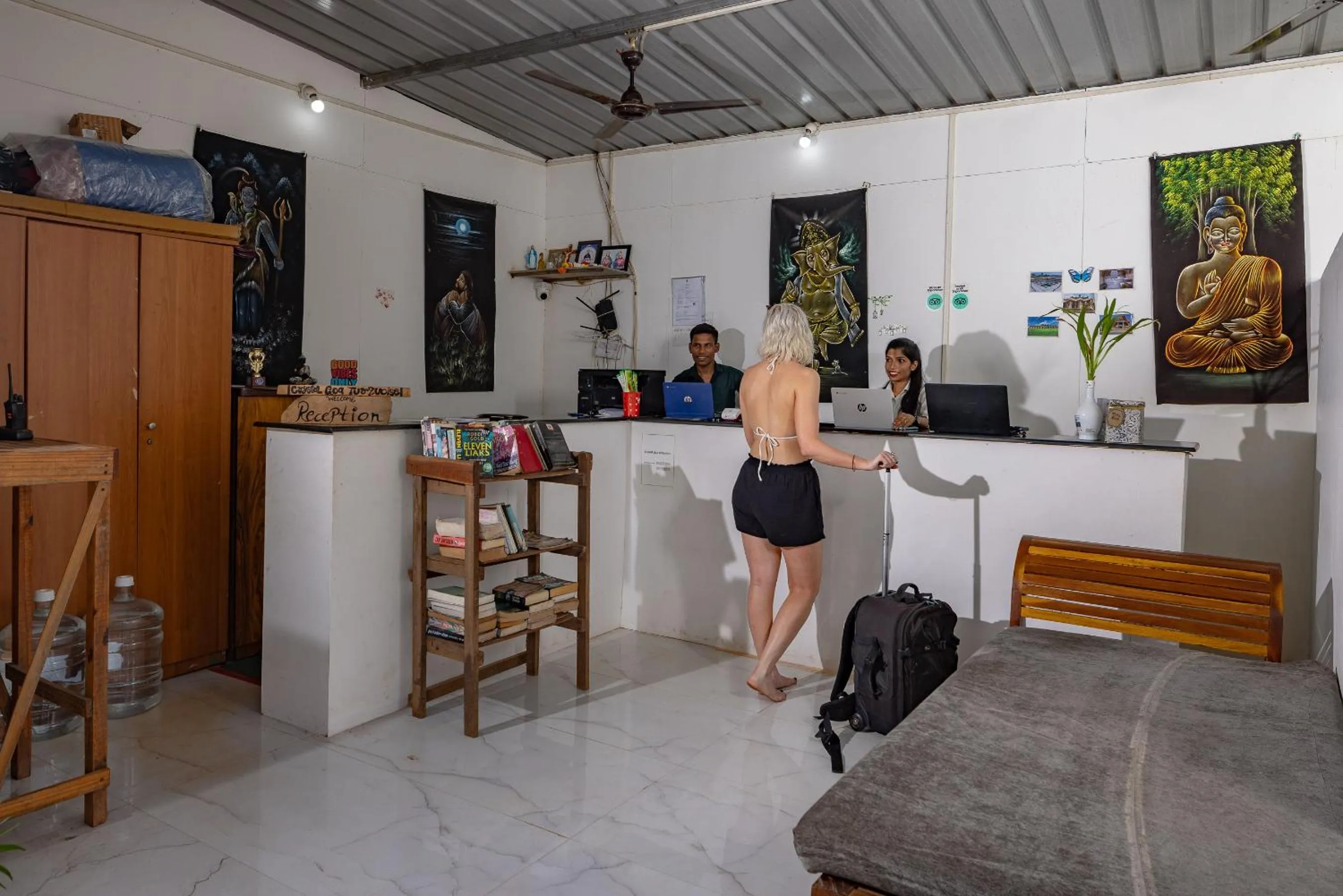 Lobby or reception in Crystall Goa Turquoise Edition