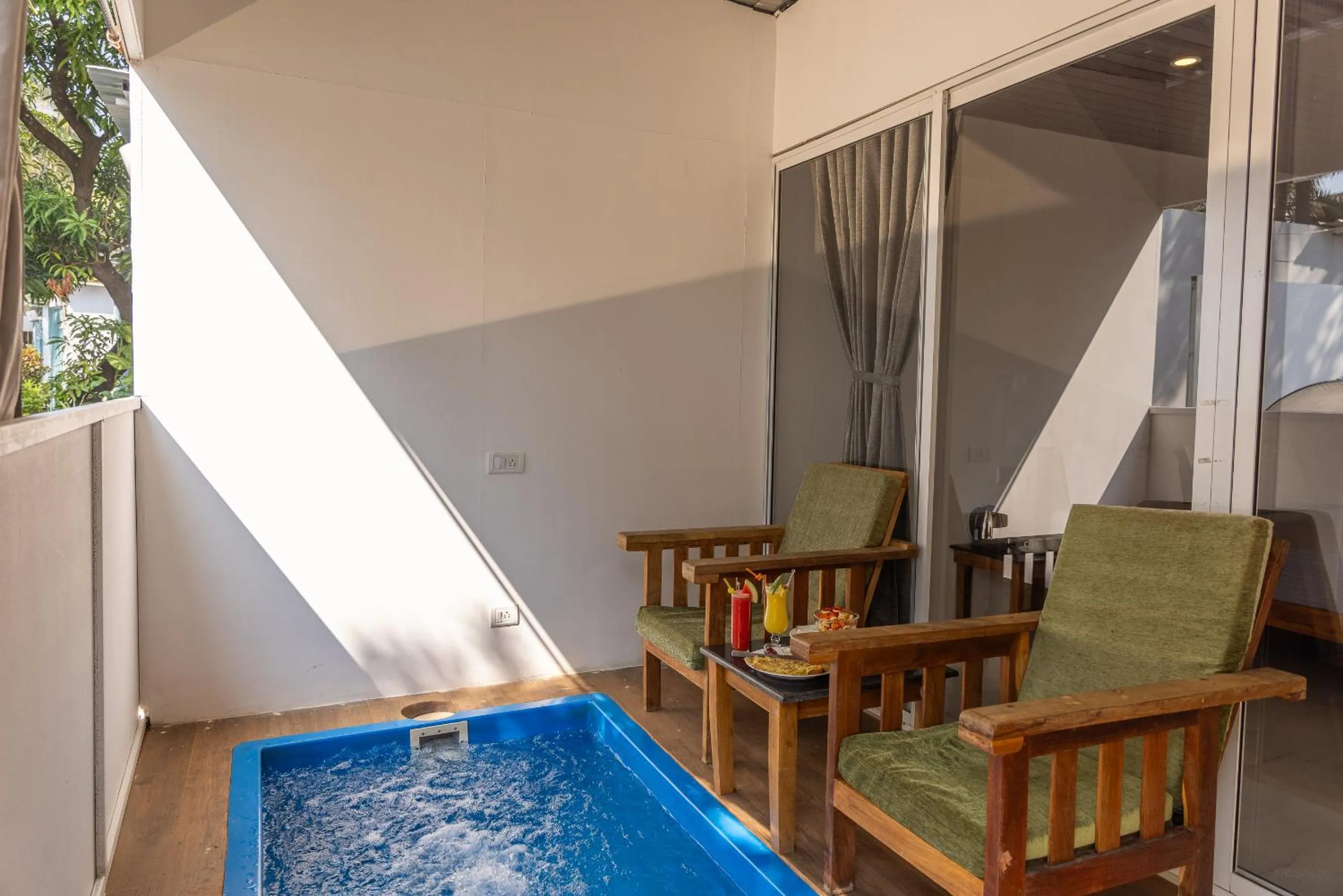 Balcony/Terrace in Crystall Goa Turquoise Edition