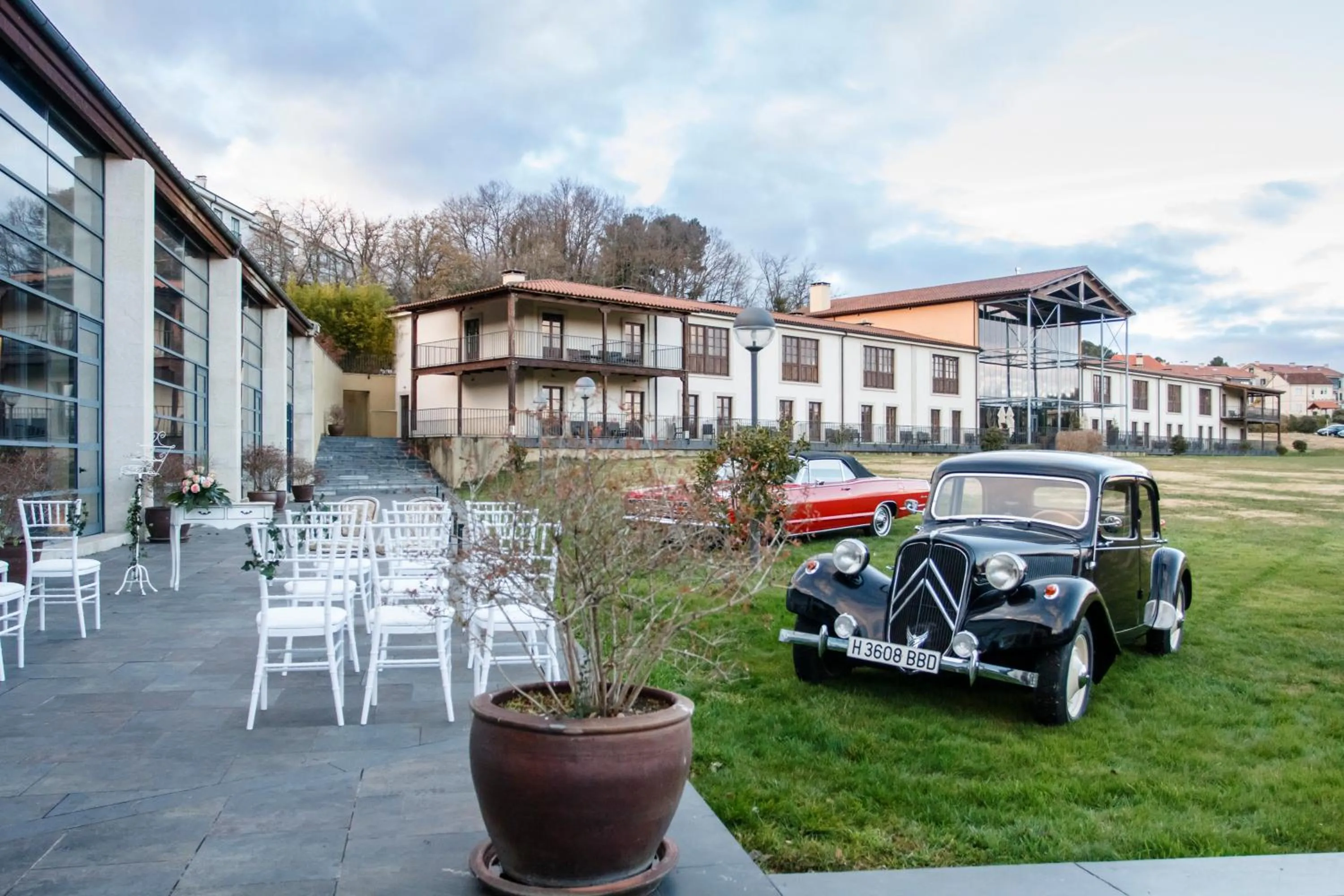 Restaurant/places to eat in Eurostars Vila de Allariz Hotel Balneario