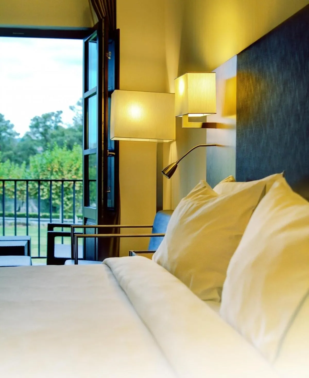 Bed in Eurostars Vila de Allariz Hotel Balneario