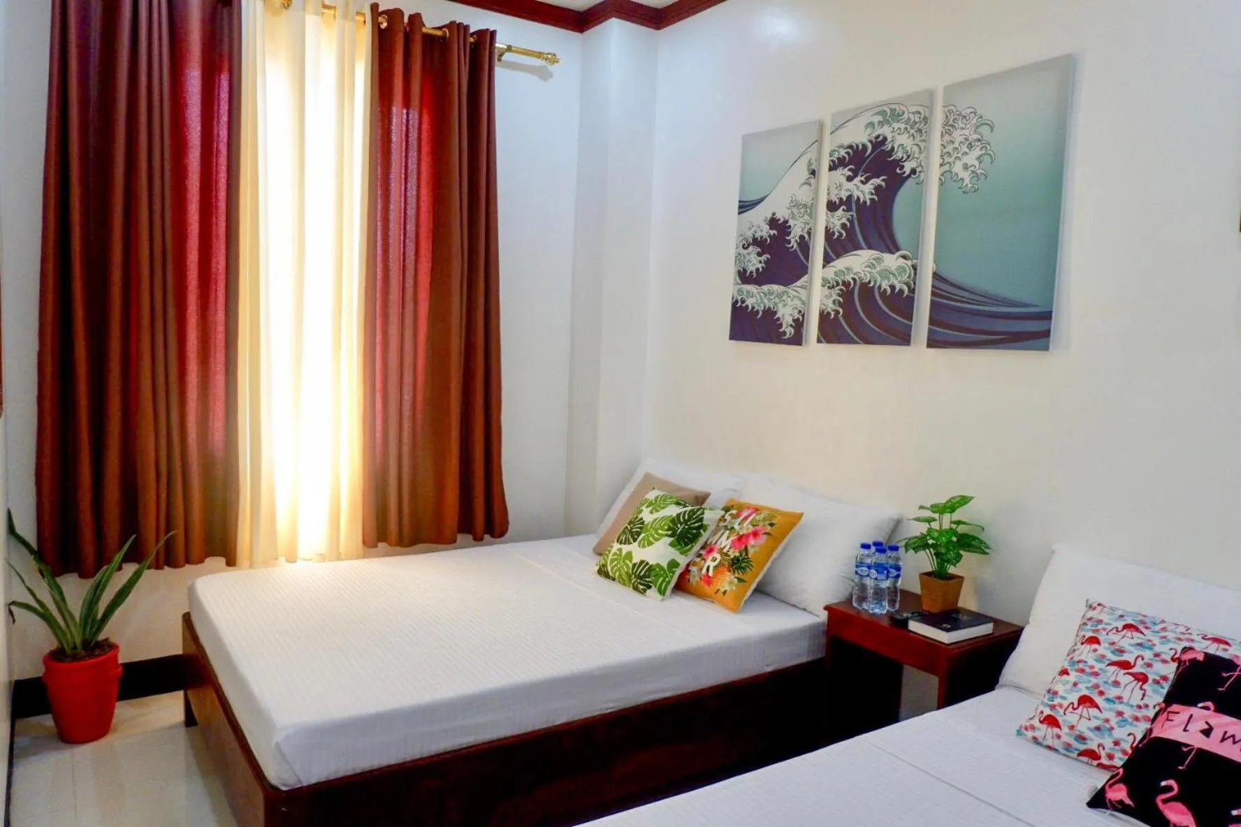 Bed in Endless Summer Hotel Baler