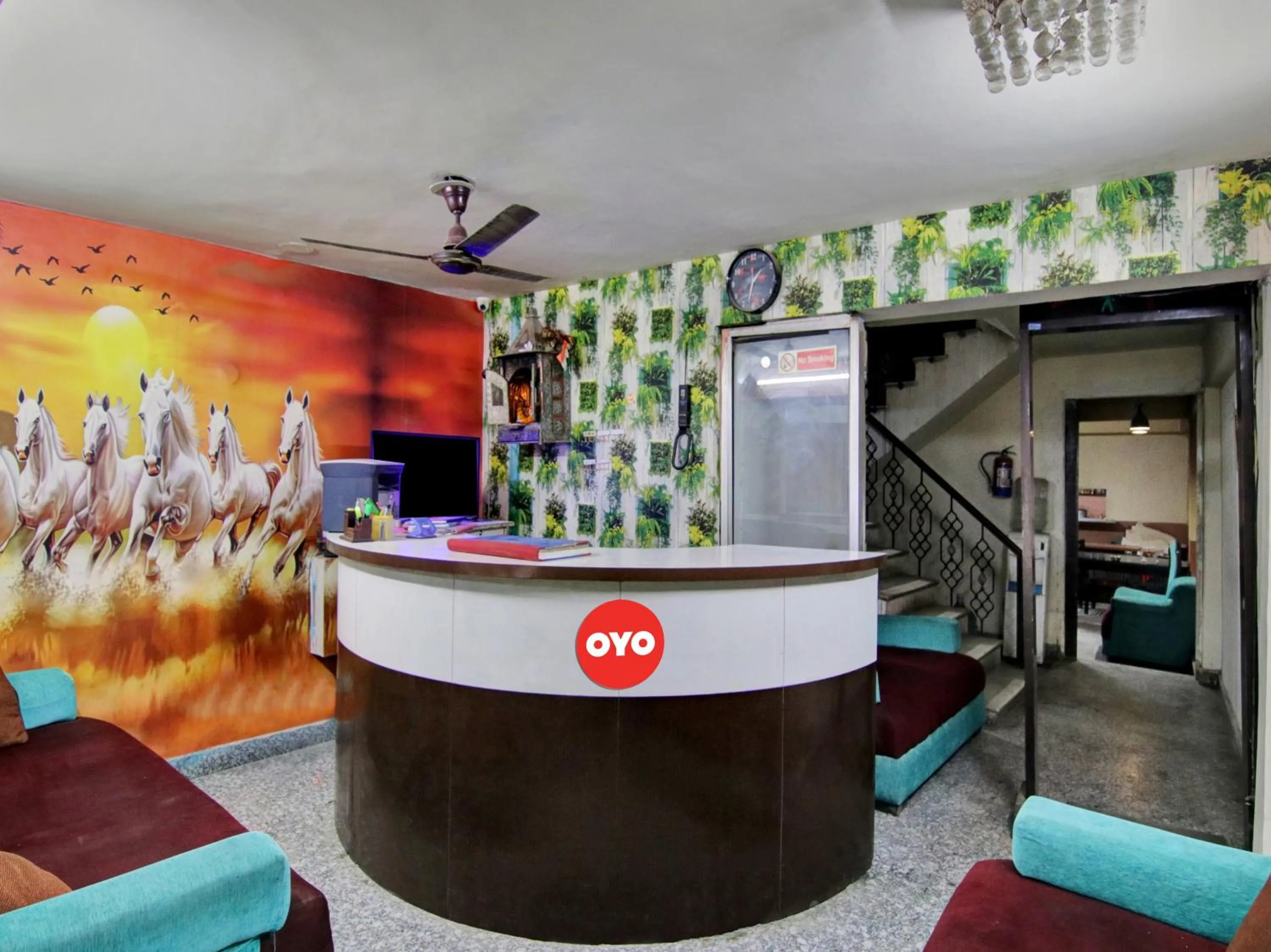 Lobby or reception in Hotel O Darshan Palace