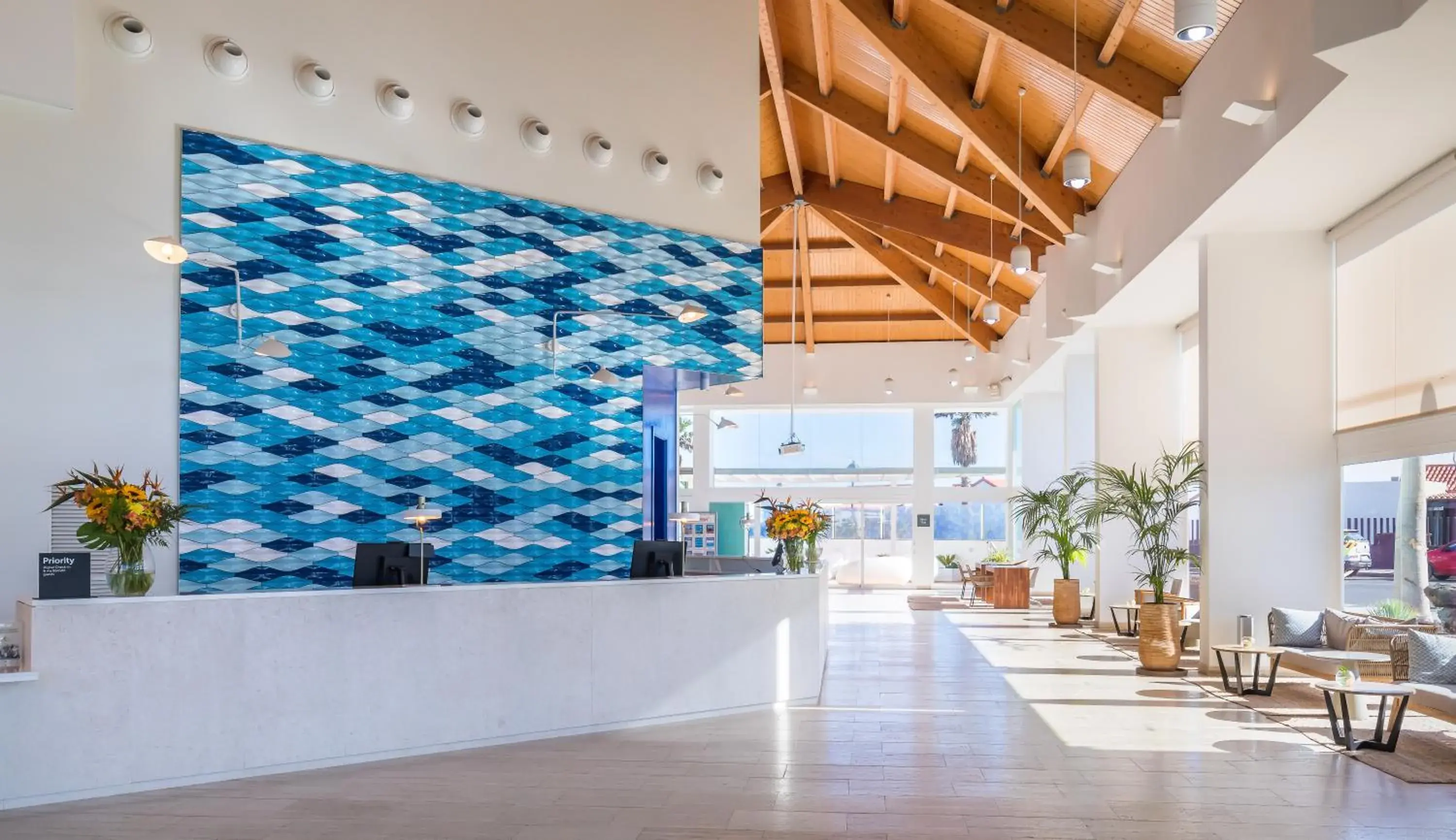 Lobby or reception in Barceló Fuerteventura Castillo Lobby or reception in Barceló Fuerteventura Castillo