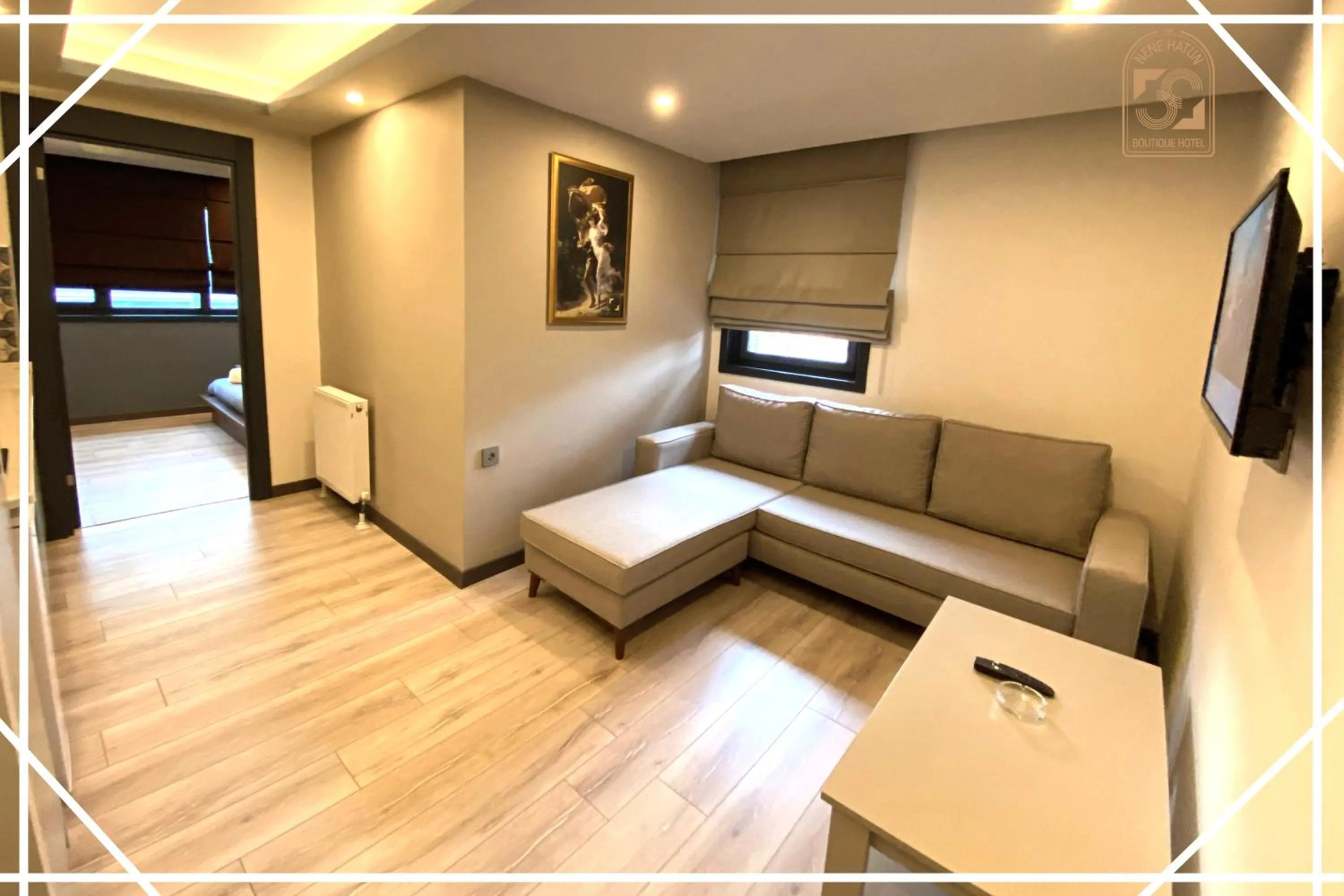 Communal lounge/ TV room in NENEHATUN59 BUTİK OTEL