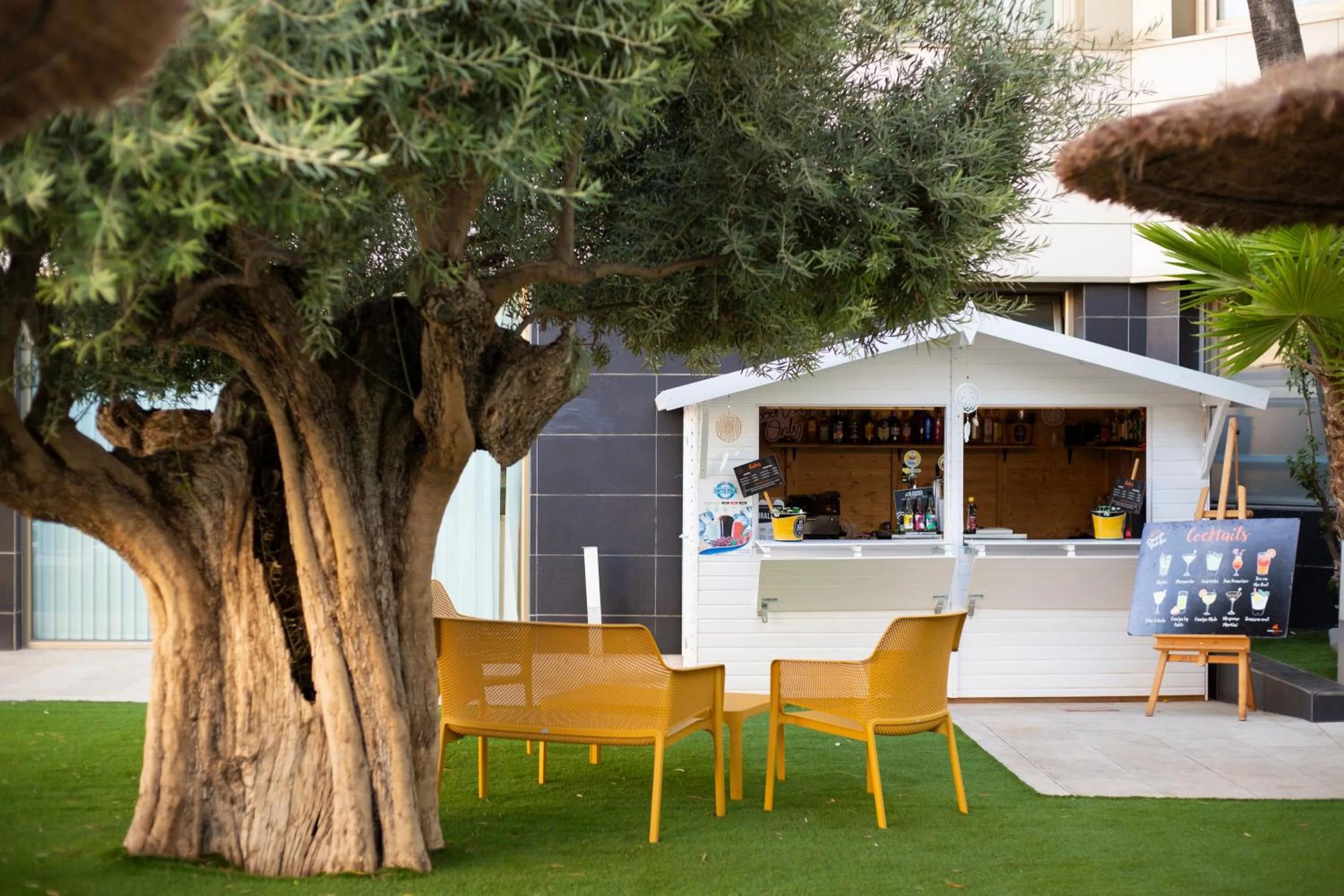 Garden view in Daniya Alicante