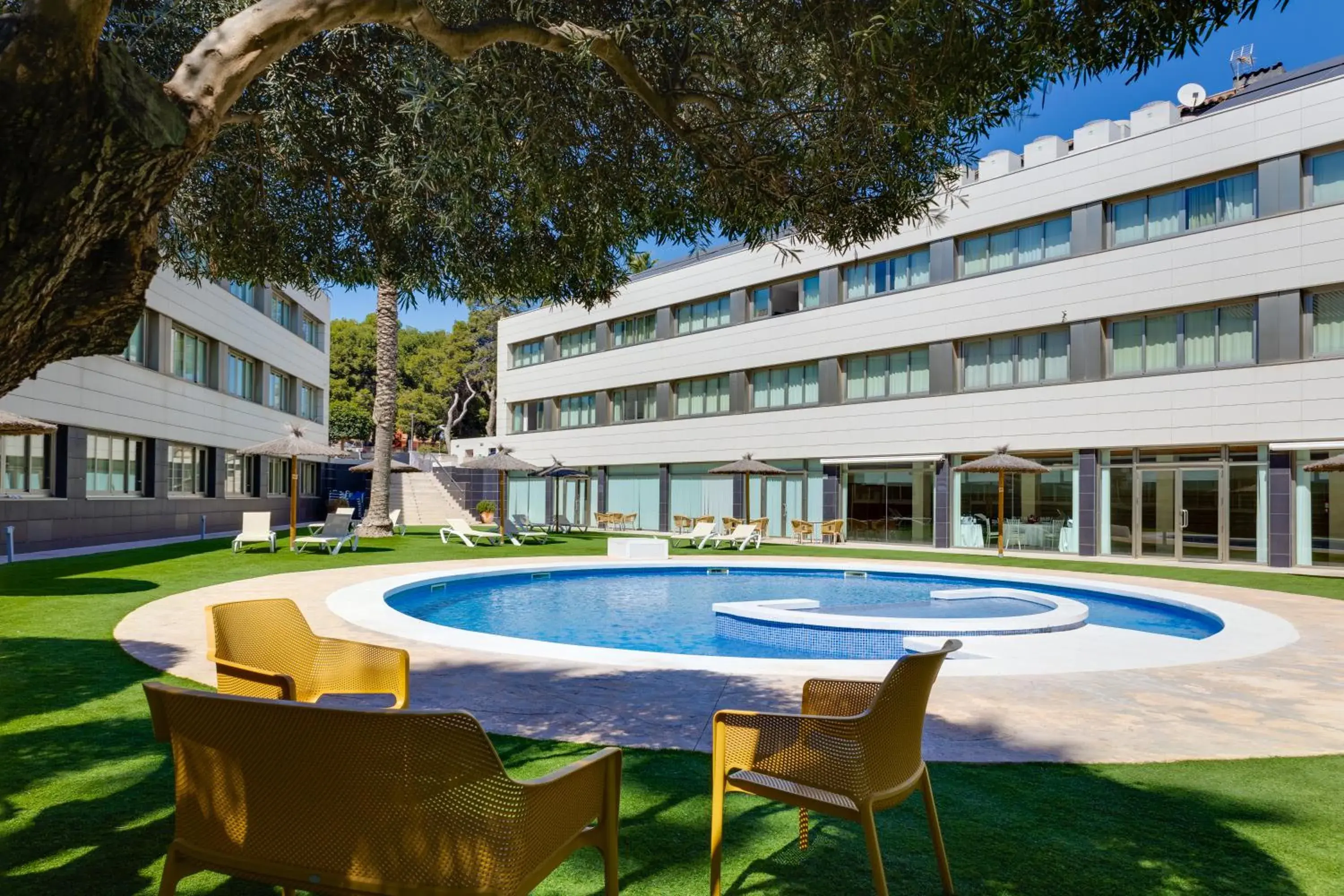 Garden view in Daniya Alicante Garden view in Daniya Alicante