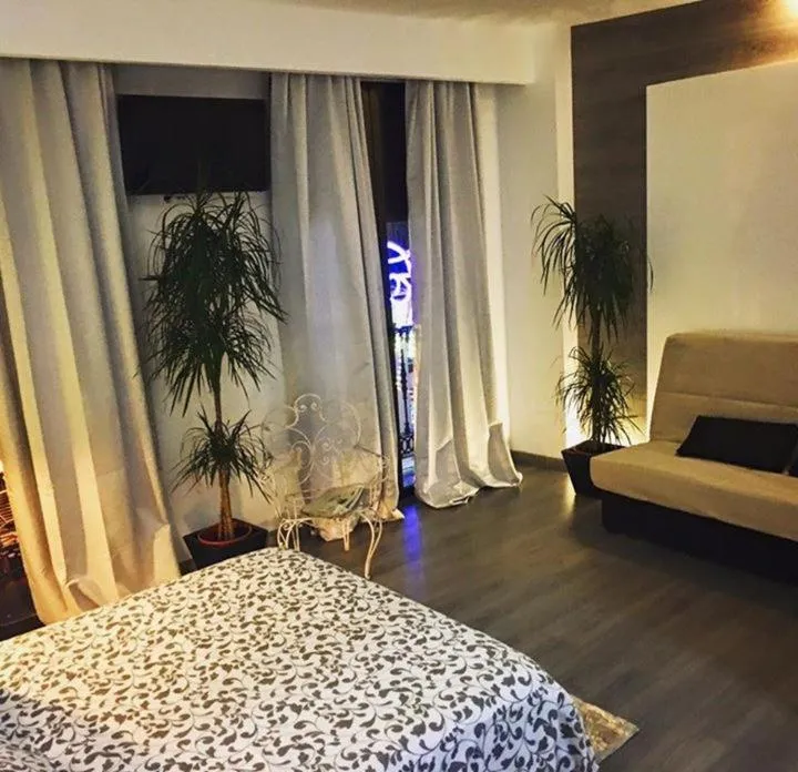 Bed in Hotel Gran Plaza