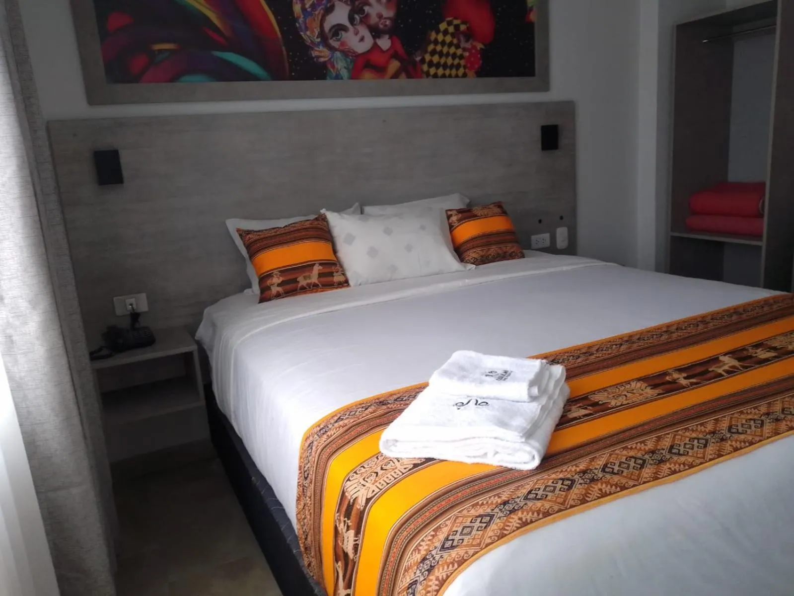 Bed in Hotel Belier Arequipa