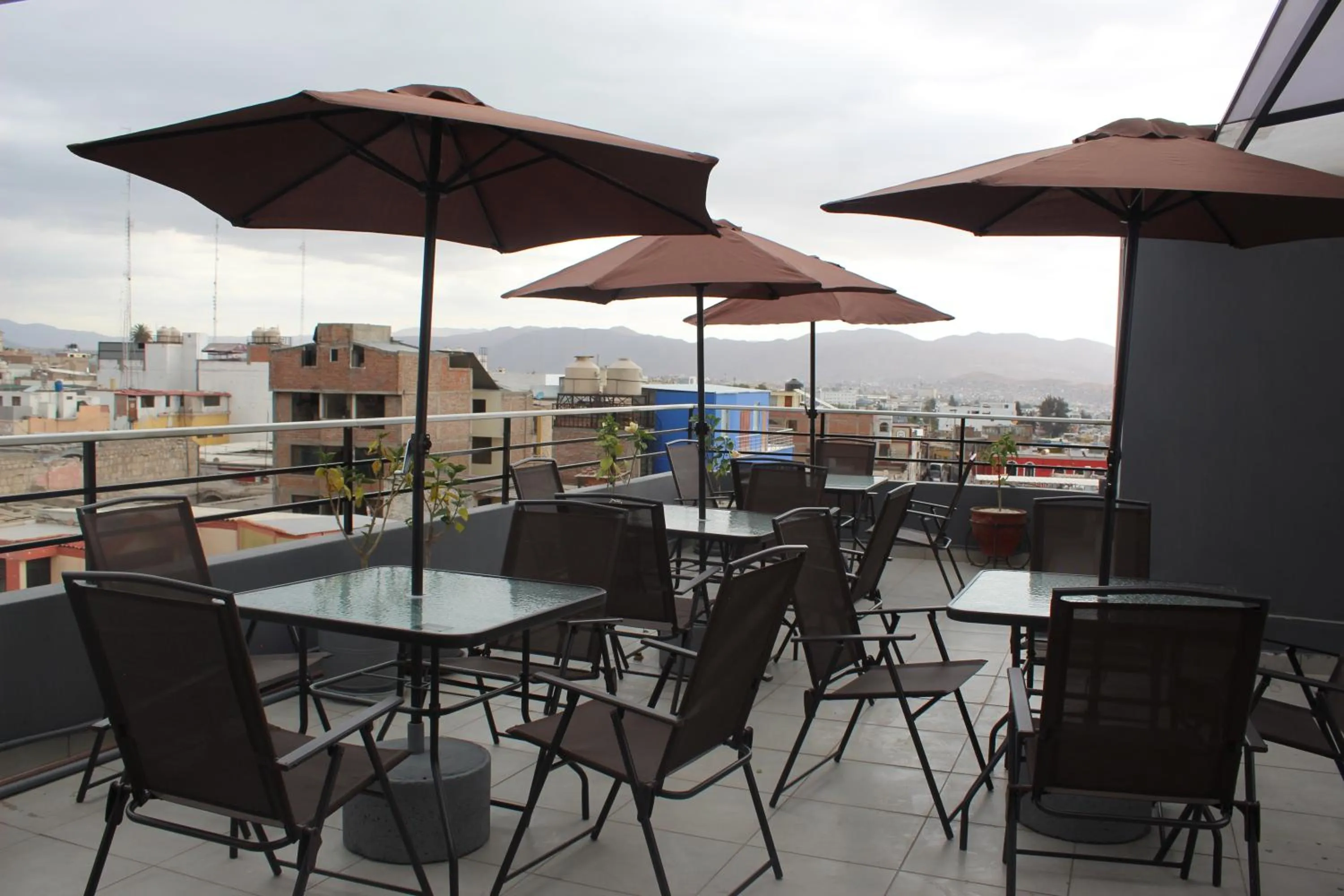 Communal lounge/ TV room in Hotel Belier Arequipa