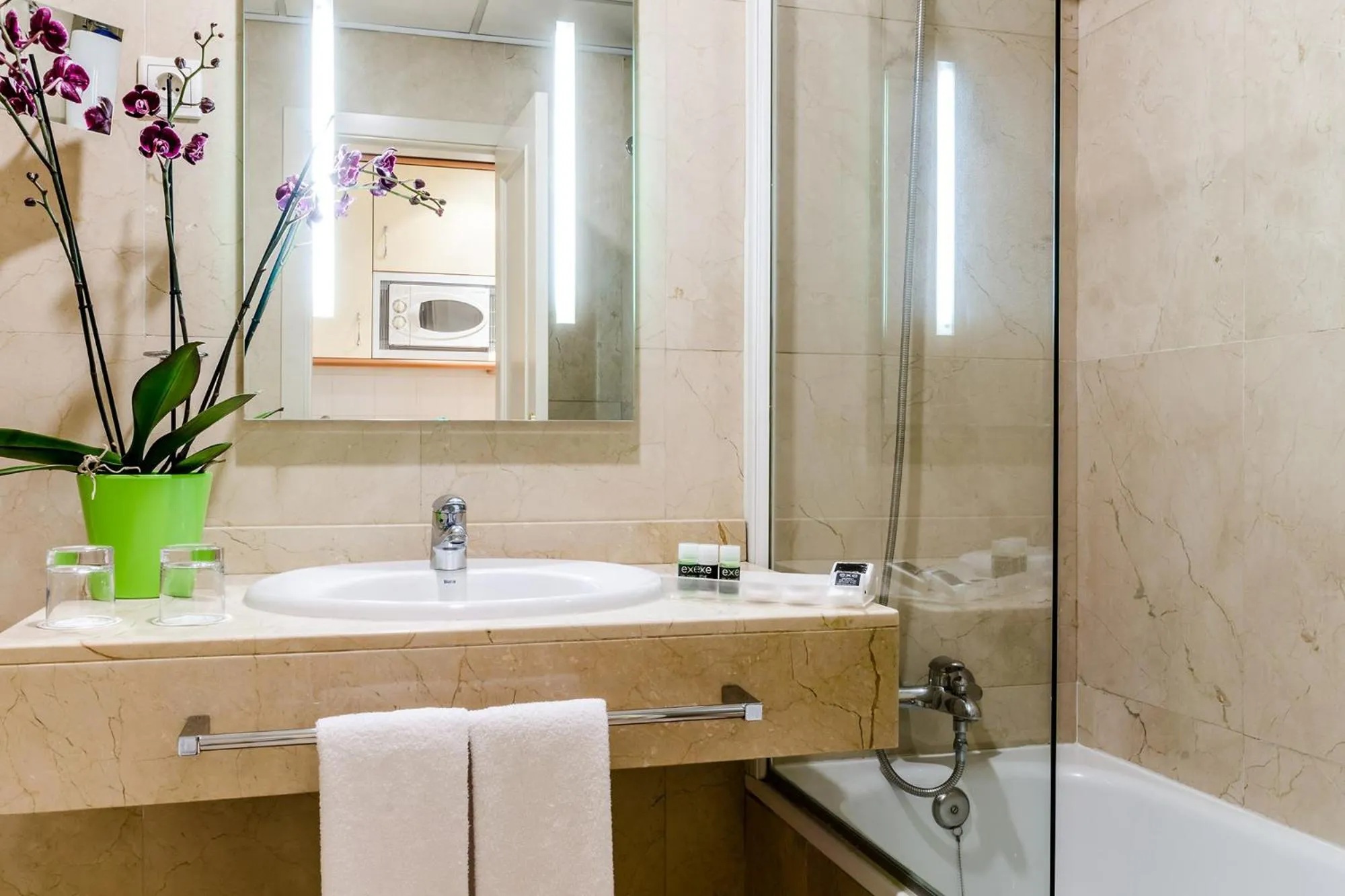 Bathroom in Exe Suites 33