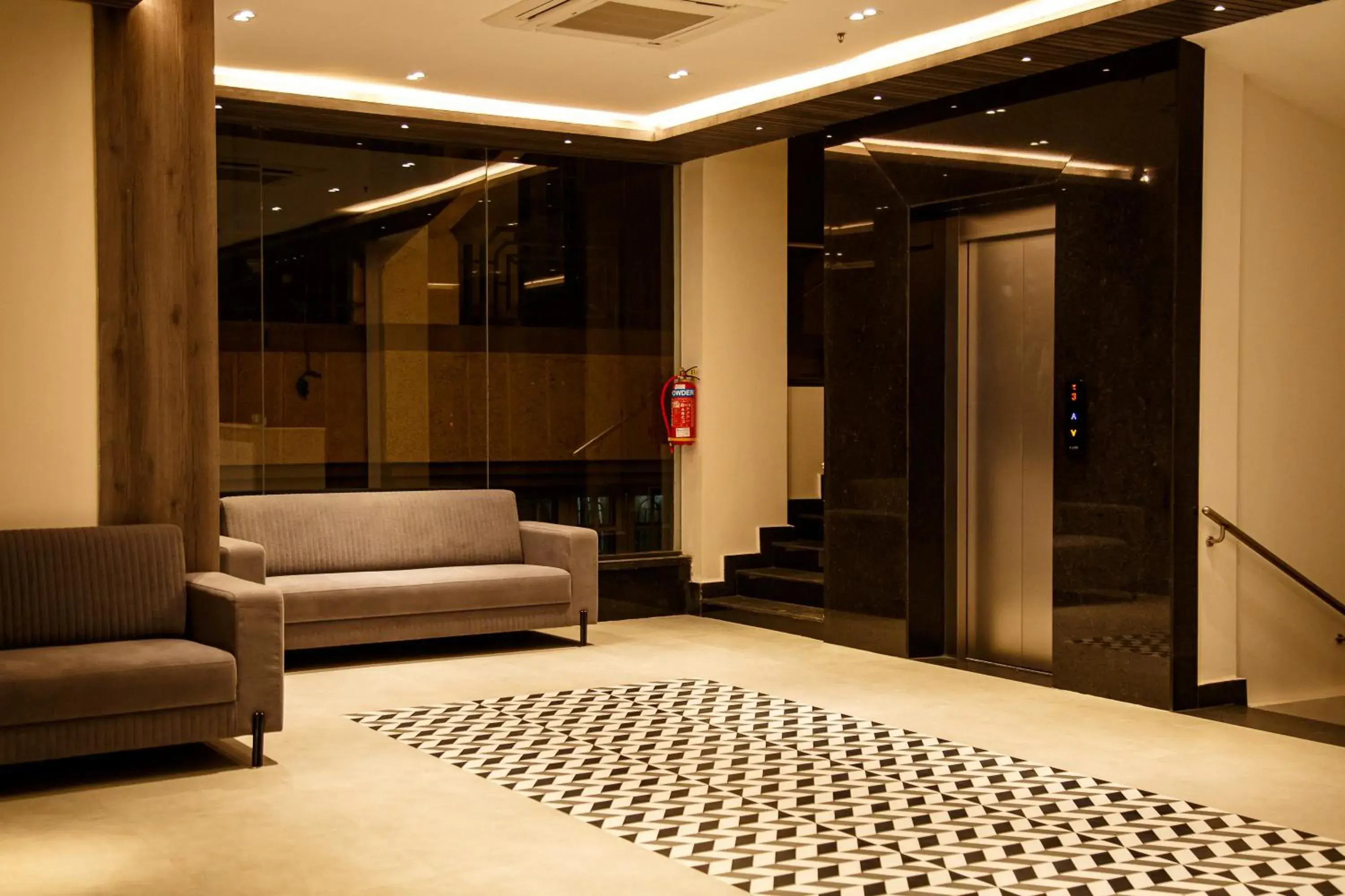 Lobby or reception in Hotel Galore Inn Lobby or reception in Hotel Galore Inn