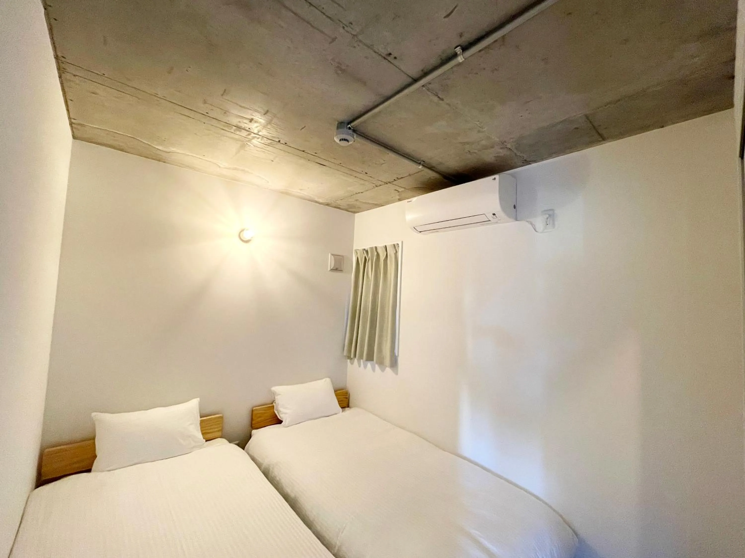 Bed in PRISM Inn Komagata Asakusa