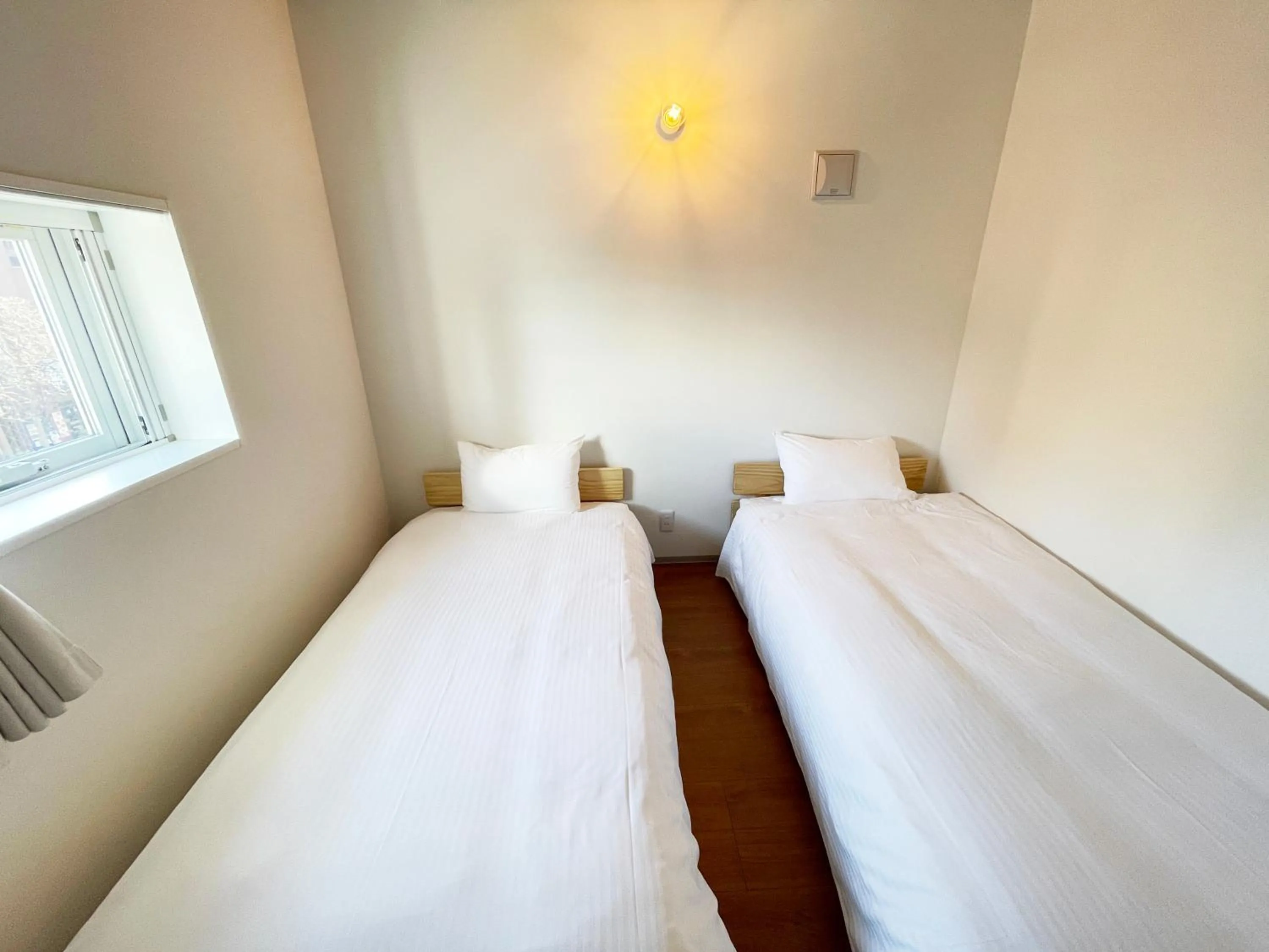 Bed in PRISM Inn Komagata Asakusa