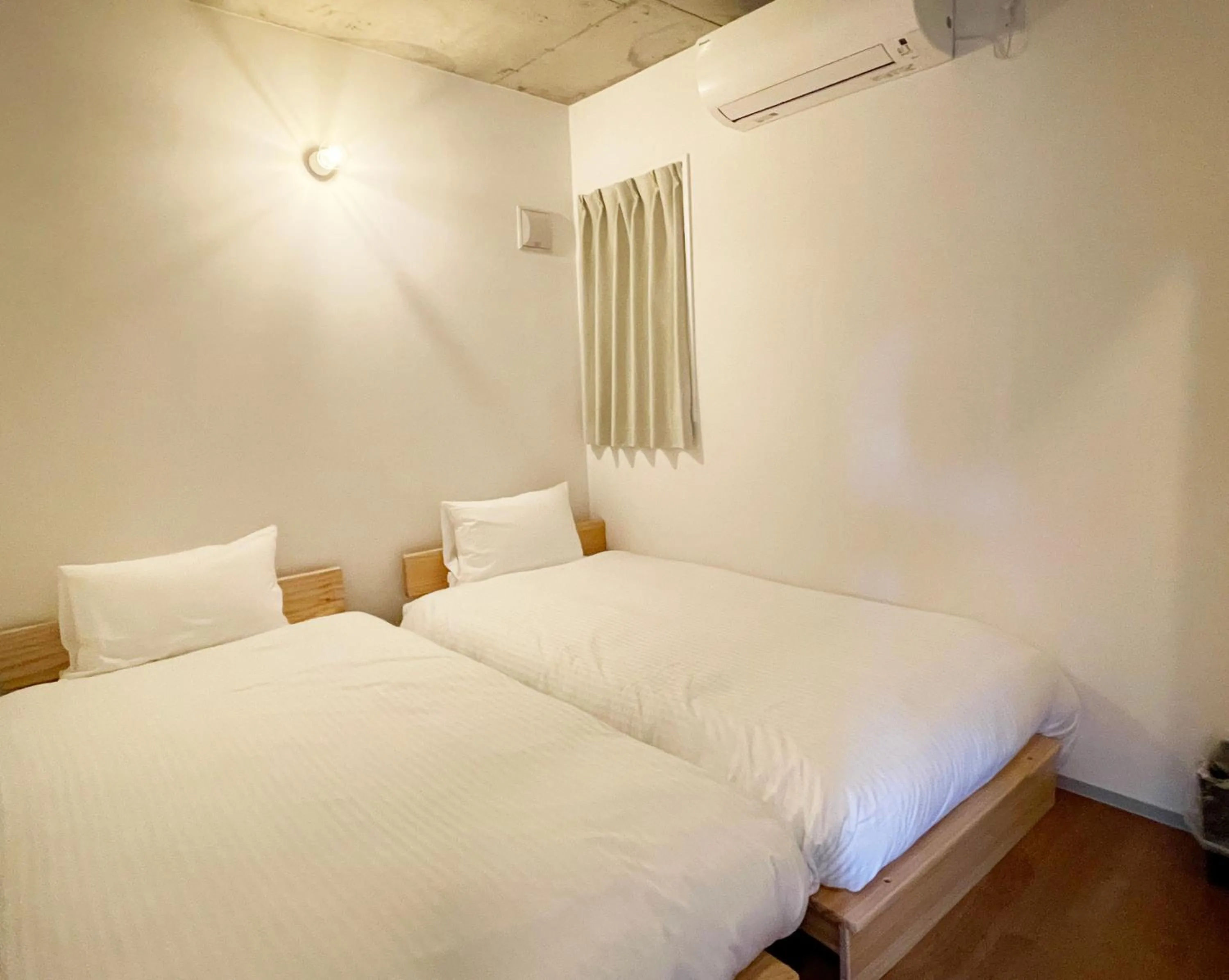 Bed in PRISM Inn Komagata Asakusa