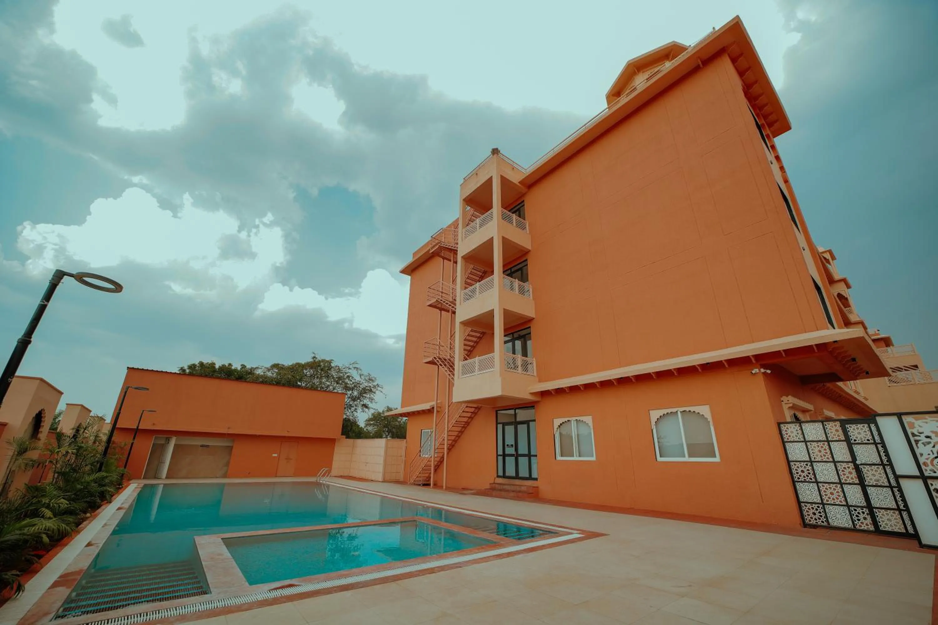 Pool view in IMAGICA RESORTS