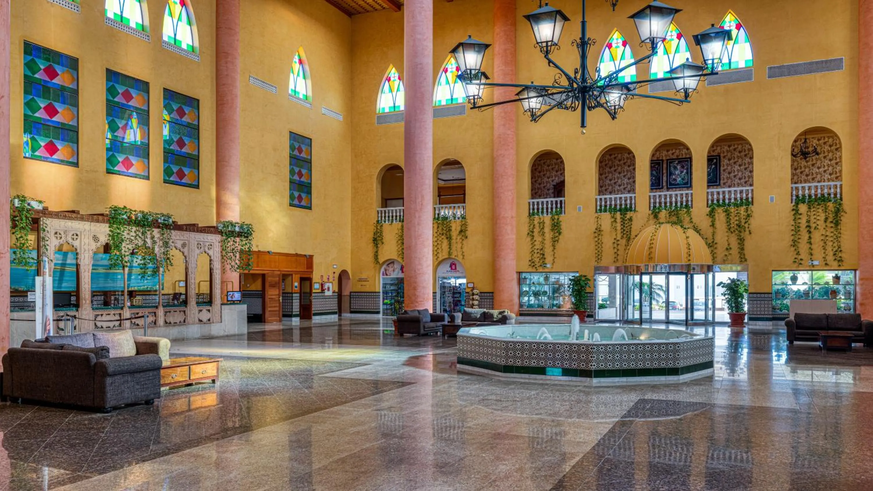 Lobby or reception in Playacartaya