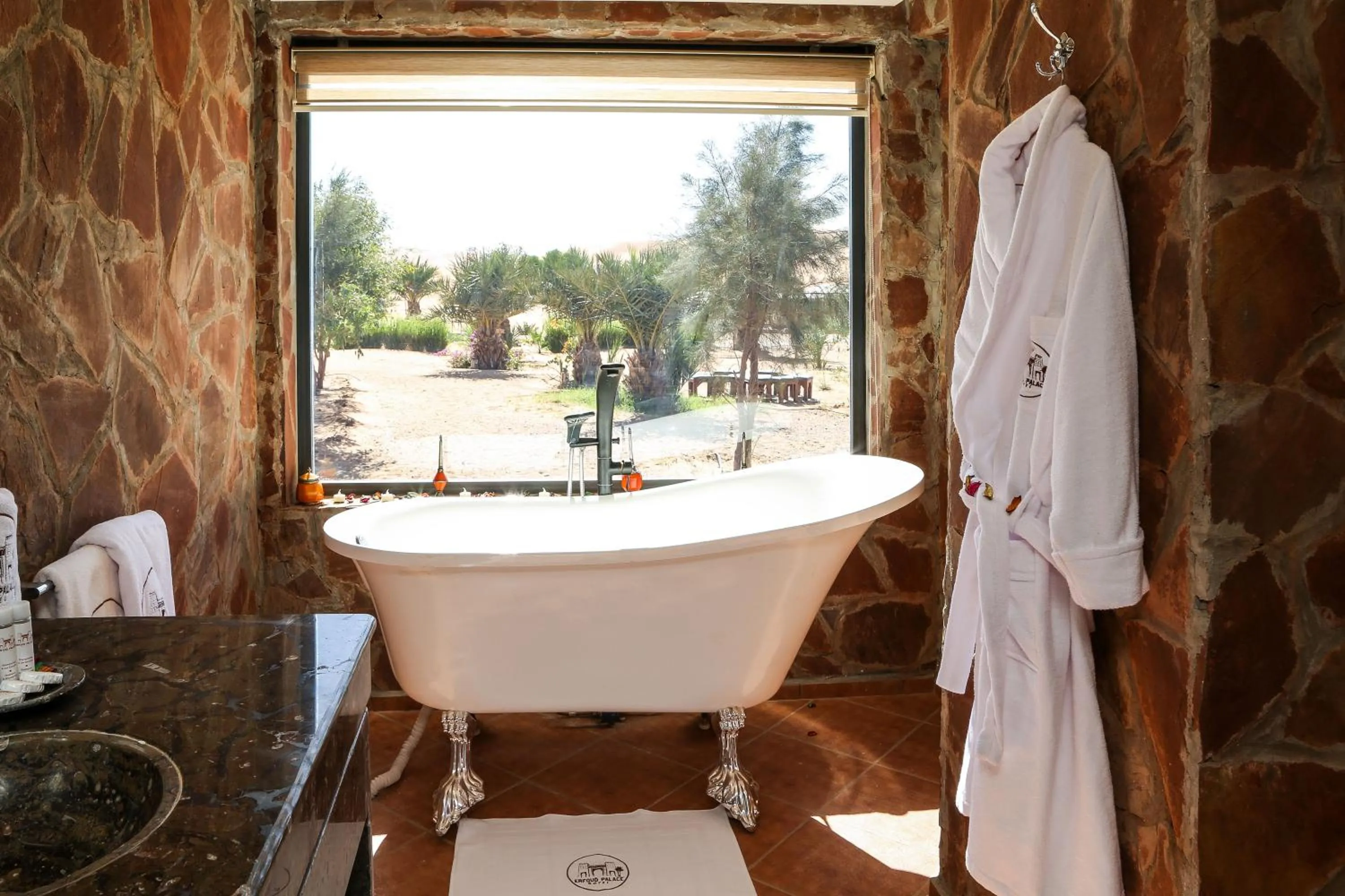 Bathroom in Yakout Merzouga Luxury Camp