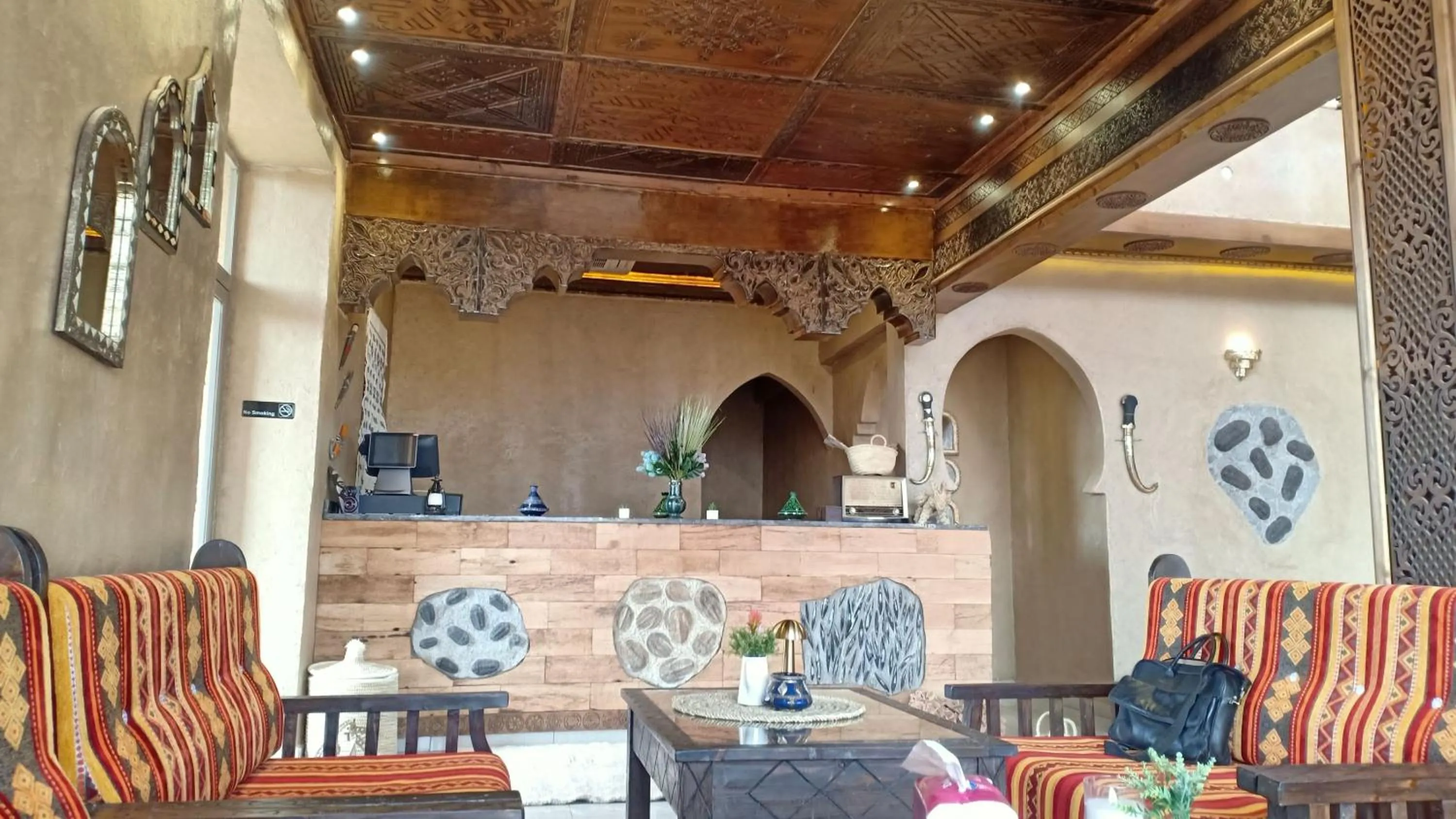Lobby or reception in Yakout Merzouga Luxury Camp