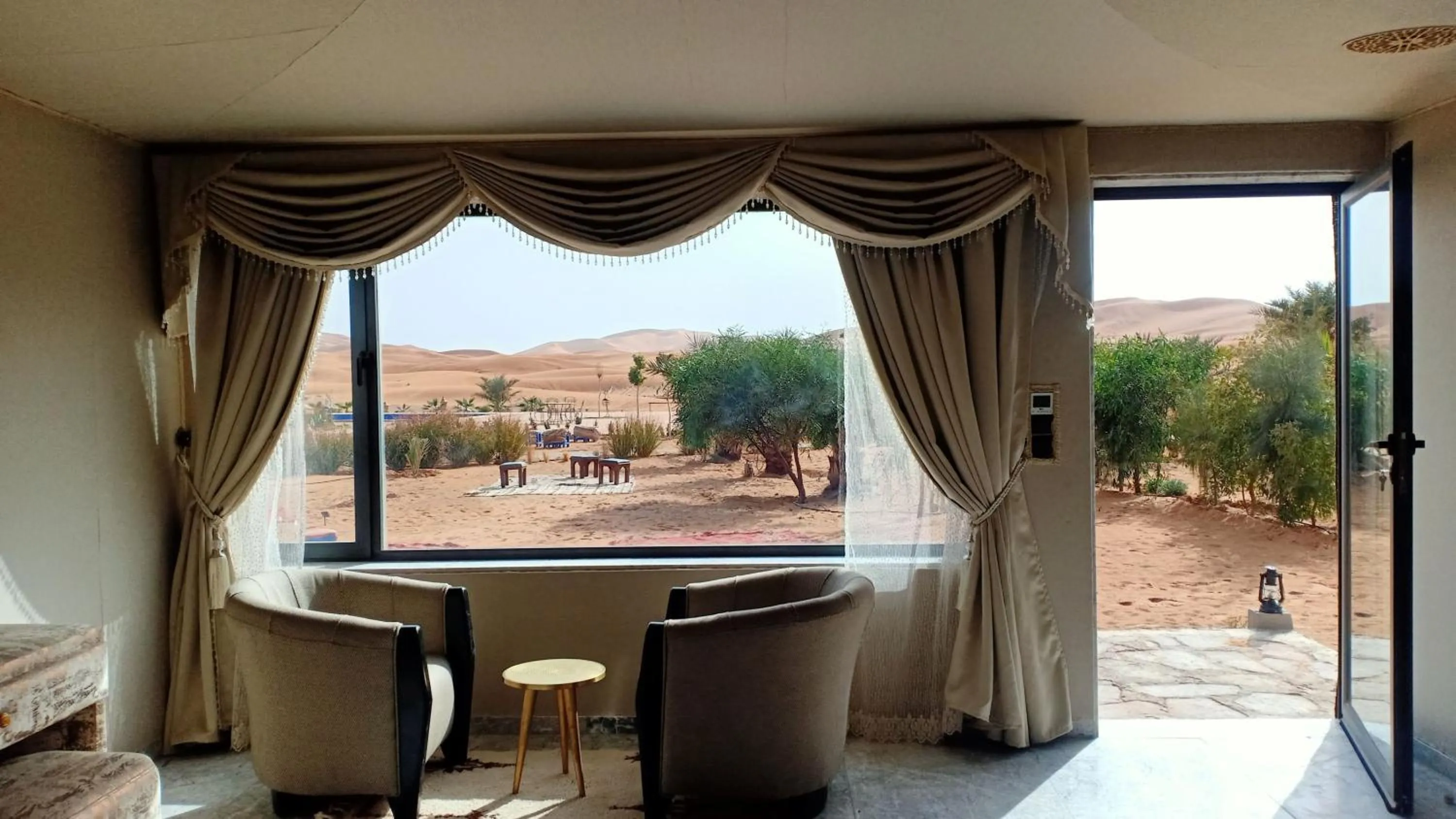 Mountain view in Yakout Merzouga Luxury Camp