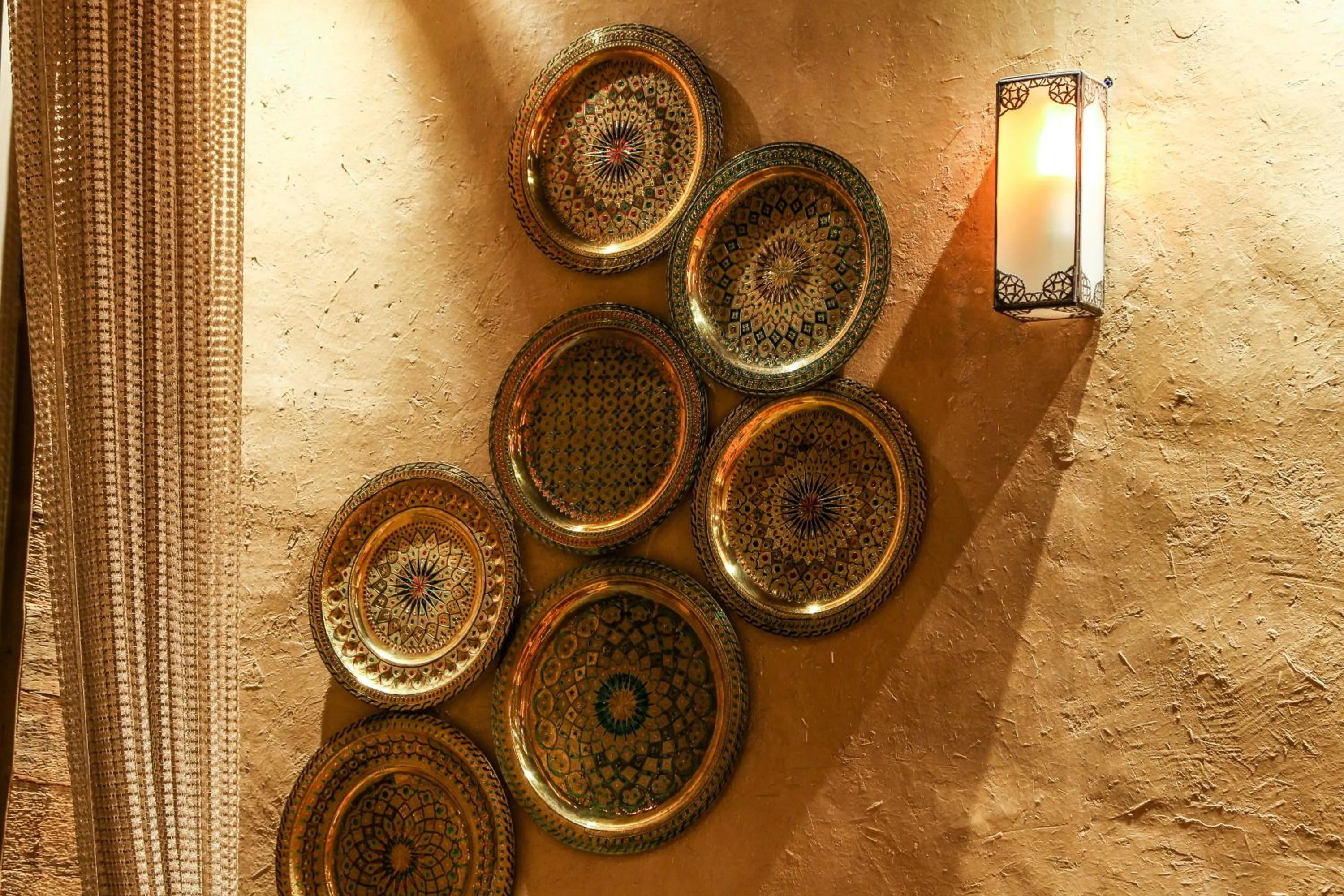 Decorative detail in Yakout Merzouga Luxury Camp