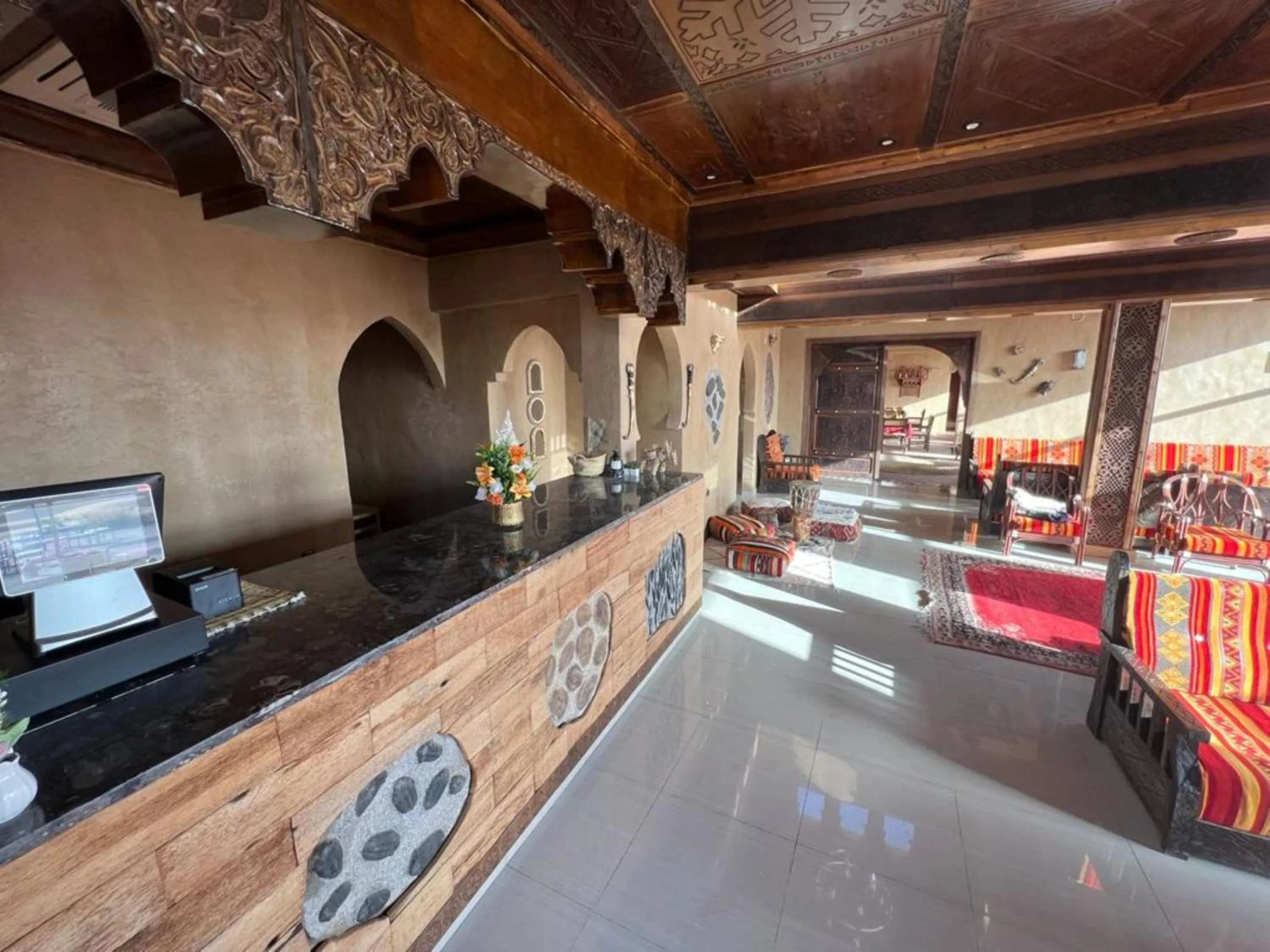 Lobby or reception in Yakout Merzouga Luxury Camp