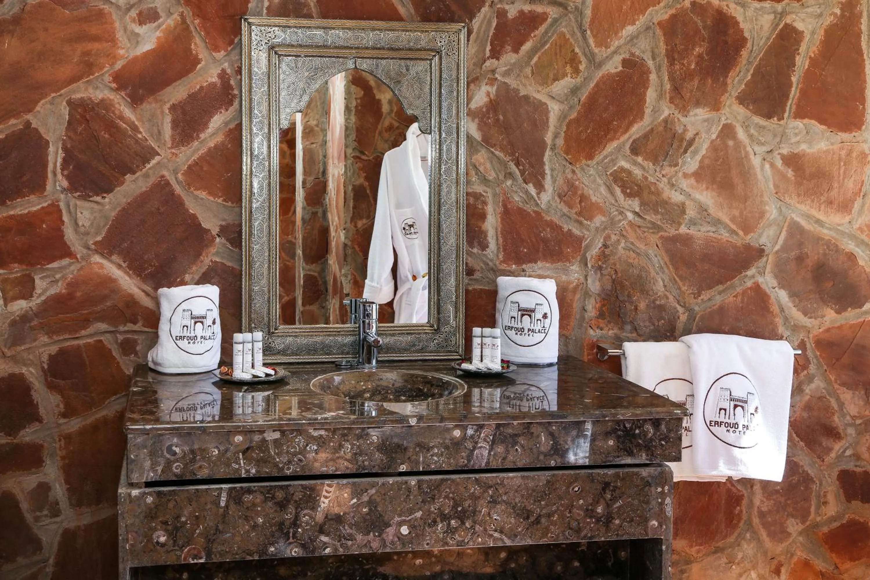 Bathroom in Yakout Merzouga Luxury Camp