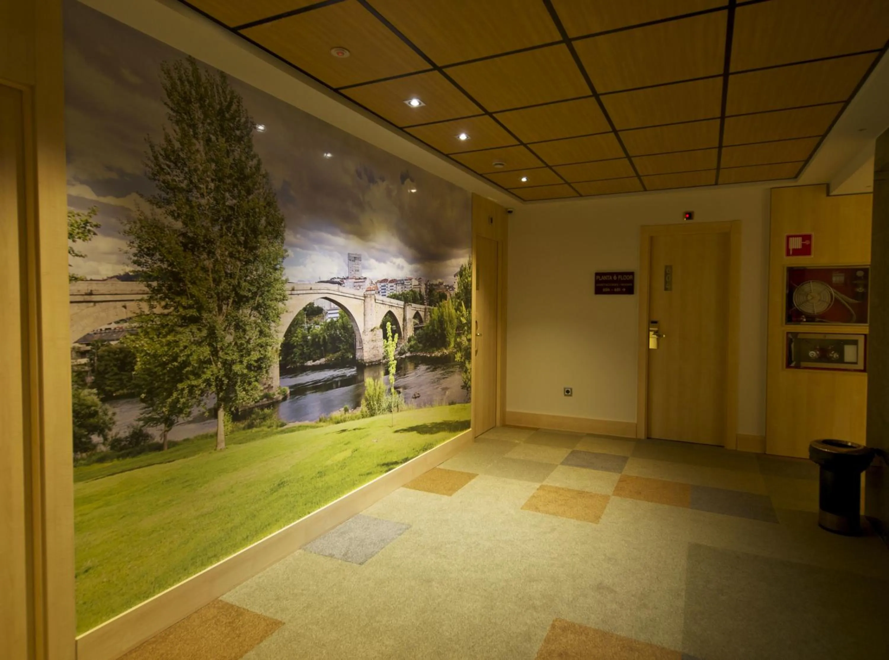 Decorative detail in Hotel Francisco II