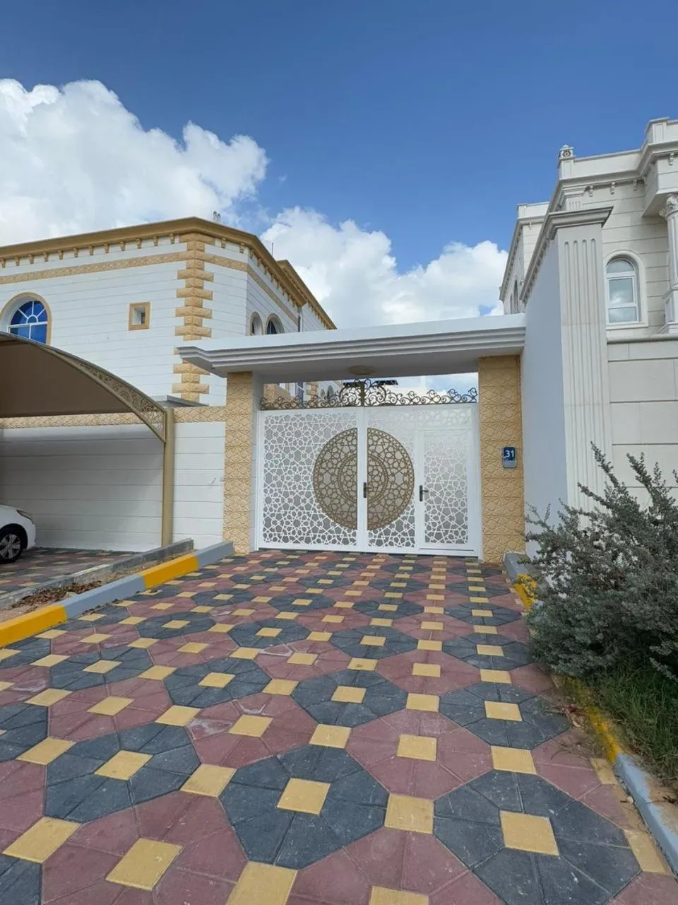 Property building in International Abu Dhabi Hostel