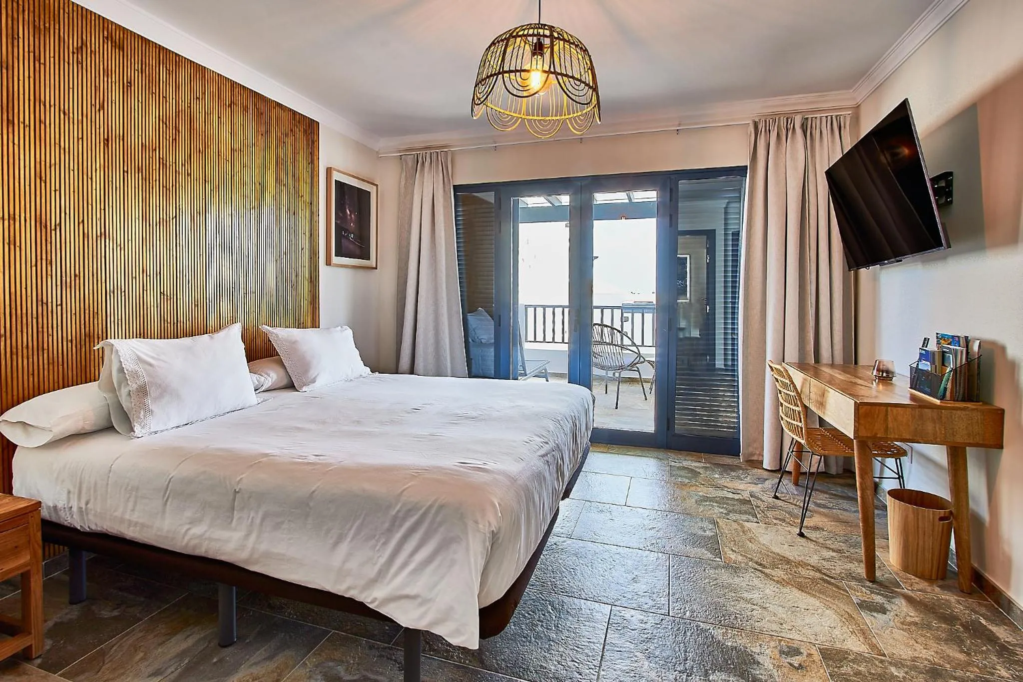 Photo of the whole room, Bed in Casa 7 soles II