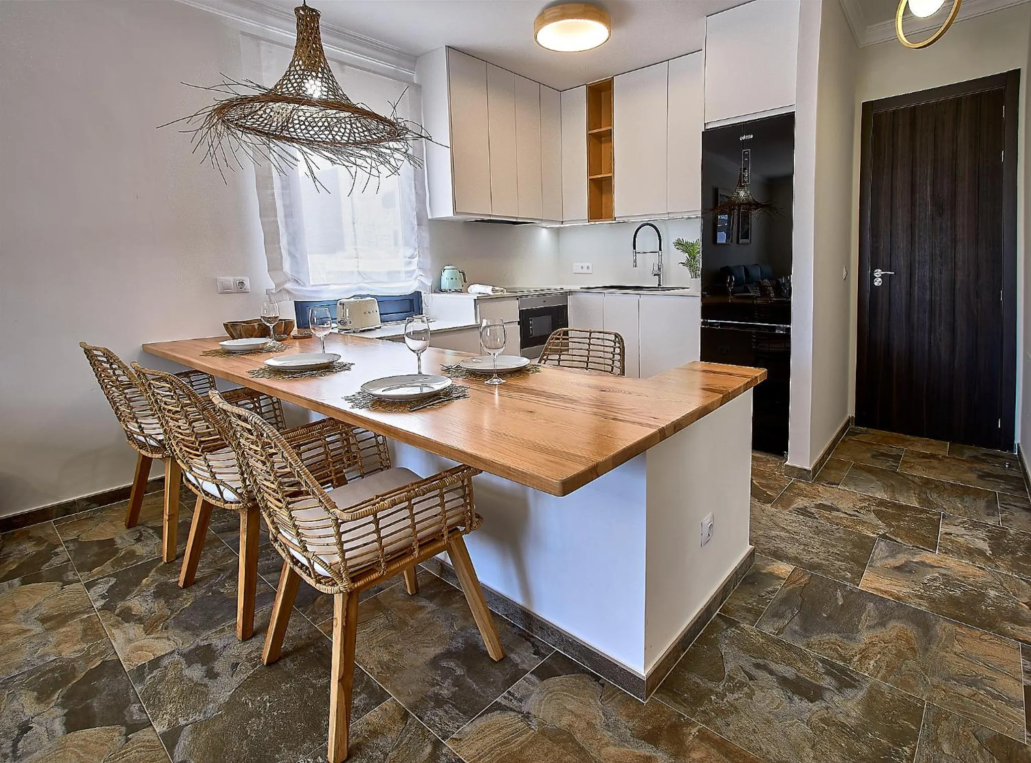 Kitchen or kitchenette in Casa 7 soles II