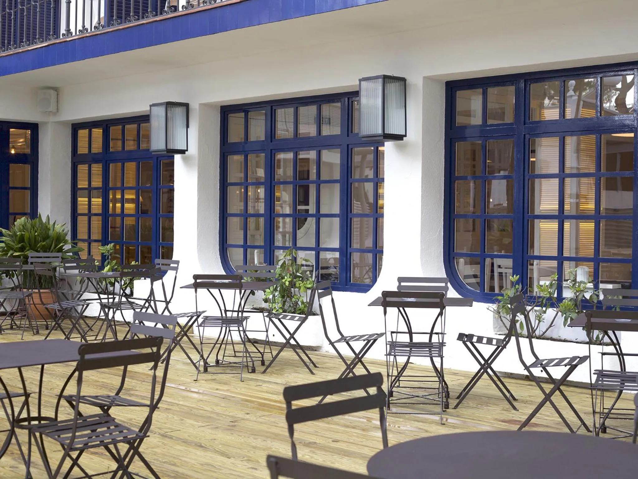 Patio in Hotel Els Pins