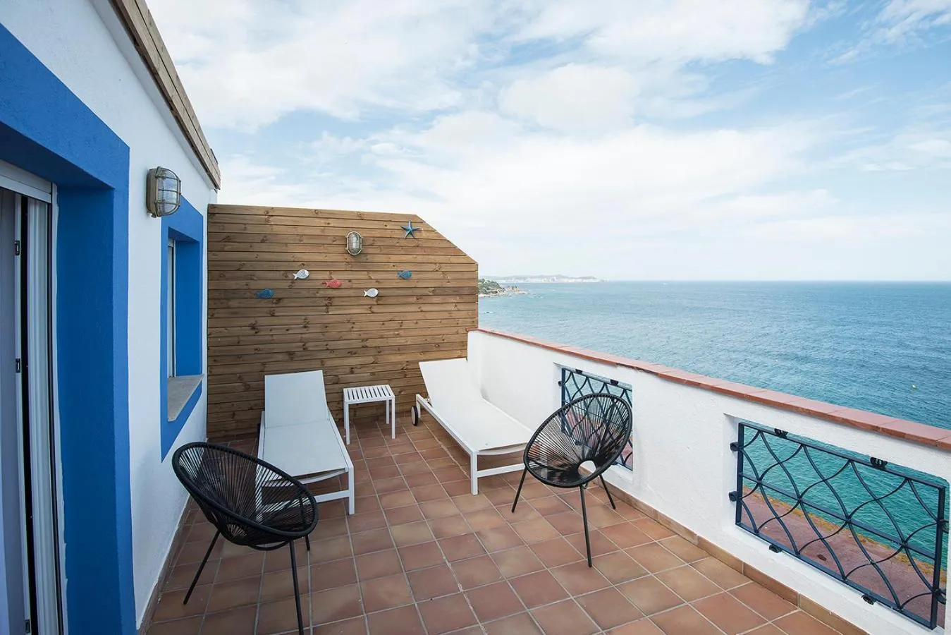 Balcony/Terrace in Hotel Els Pins