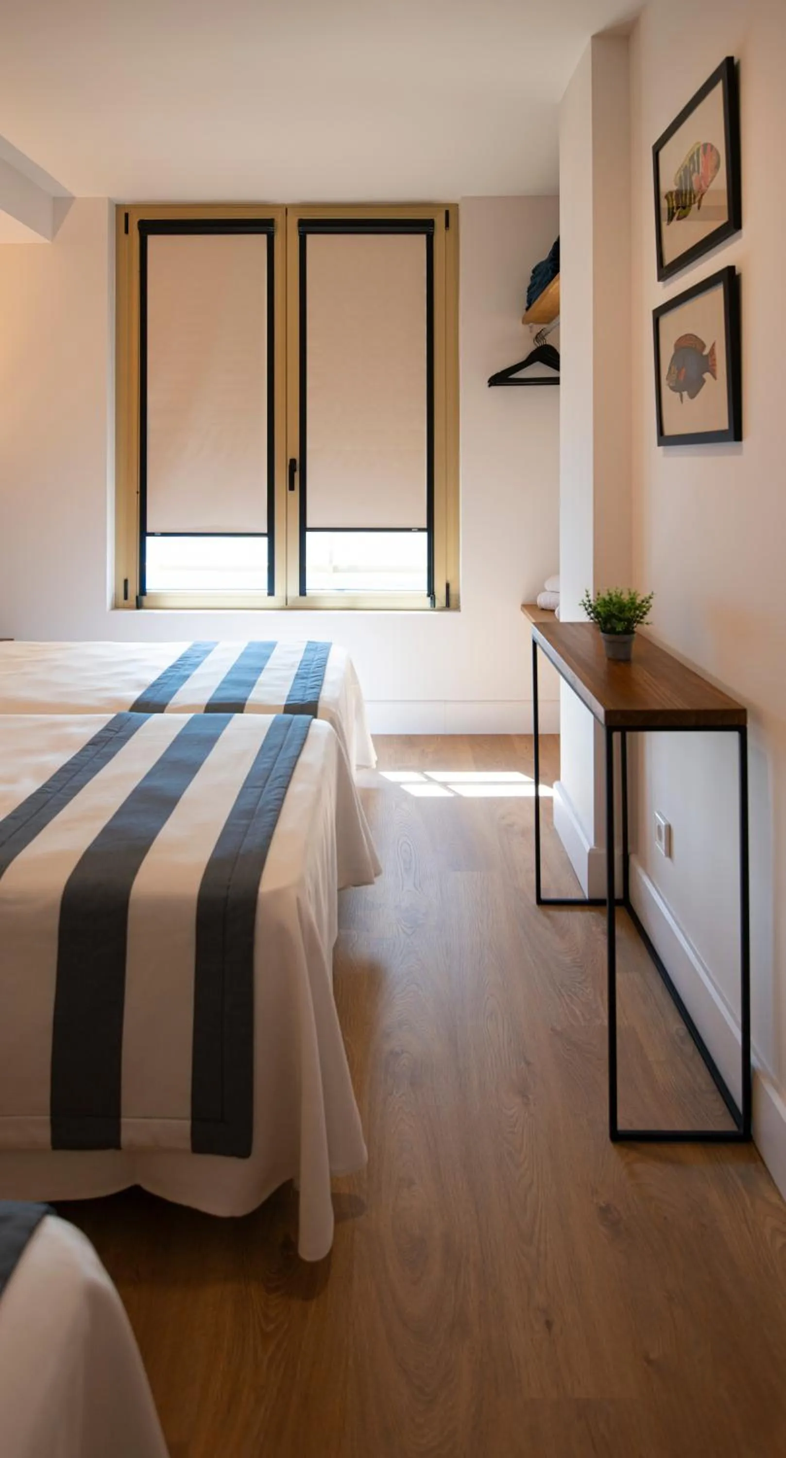 Bed in Hotel Els Pins