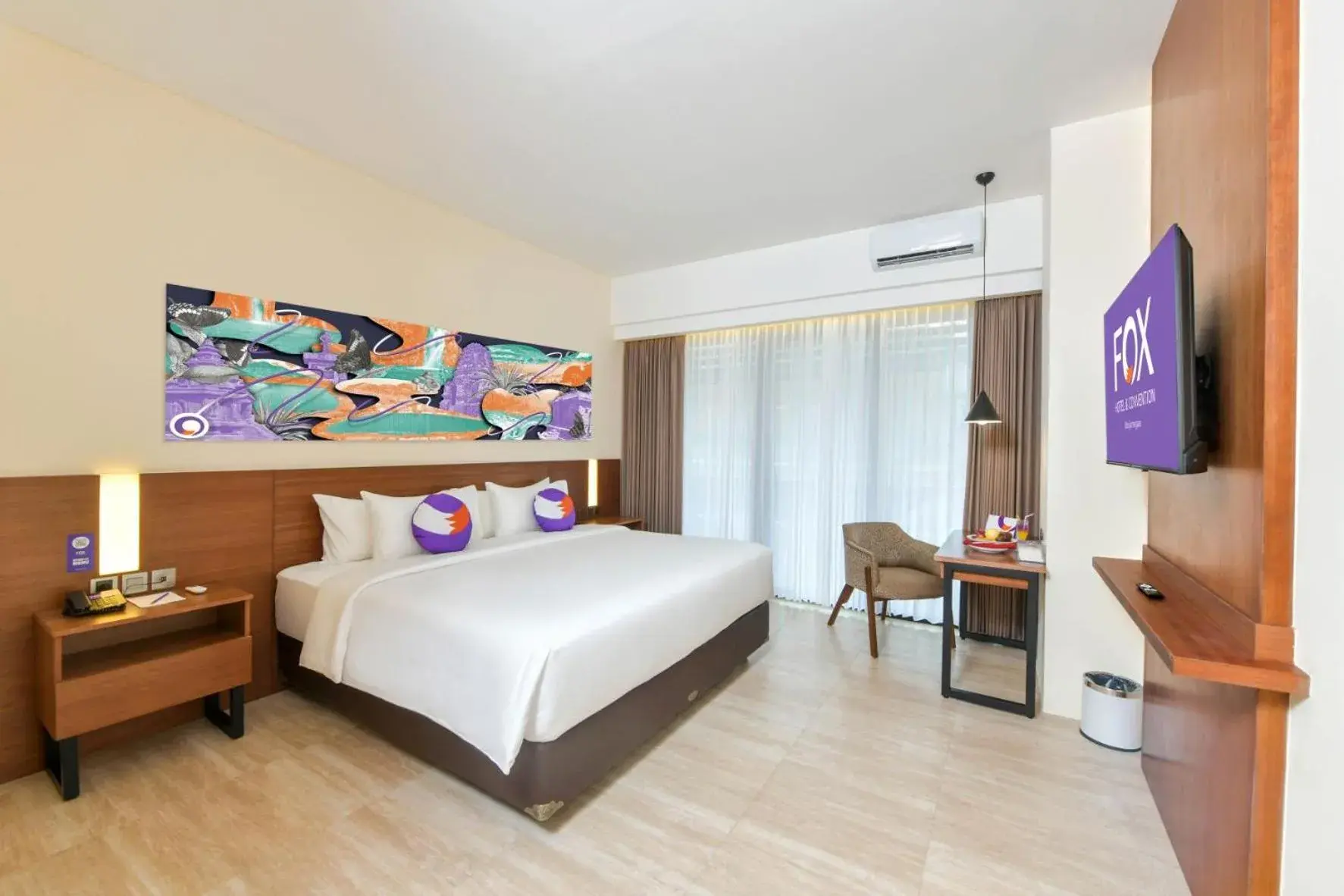 Photo of the whole room, Bed in FOX HARRIS Hotel & Convention Banjarnegara Photo of the whole room, Bed in FOX HARRIS Hotel & Convention Banjarnegara