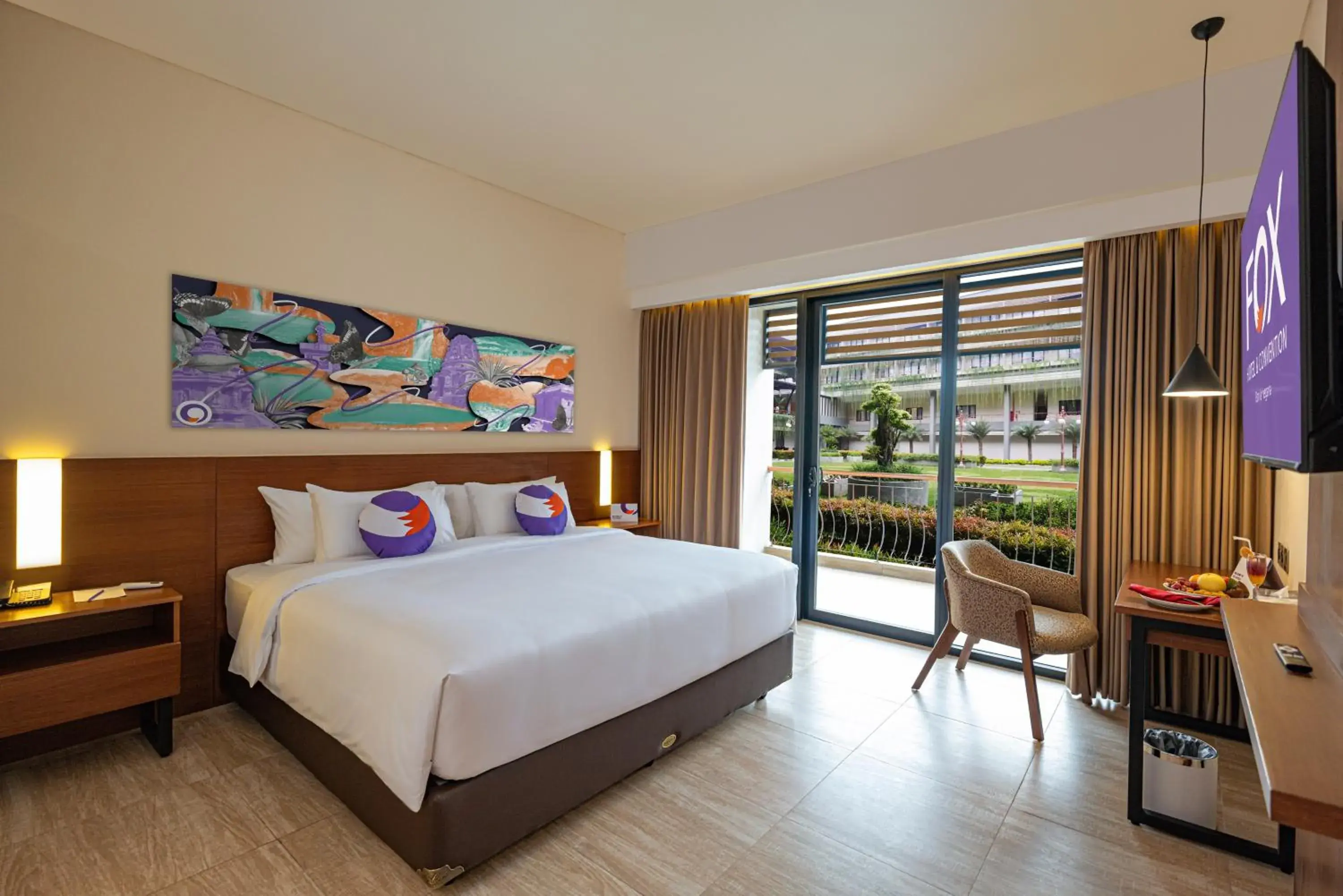 Bed in FOX HARRIS Hotel & Convention Banjarnegara Bed in FOX HARRIS Hotel & Convention Banjarnegara