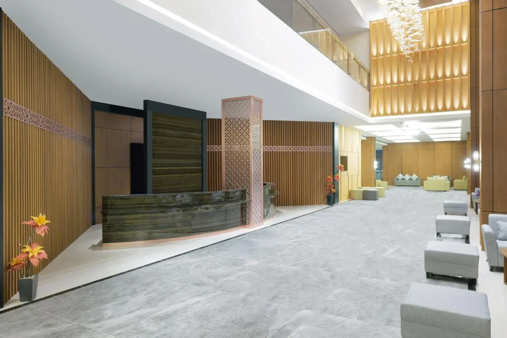 Lobby or reception in FOX HARRIS Hotel & Convention Banjarnegara Lobby or reception in FOX HARRIS Hotel & Convention Banjarnegara