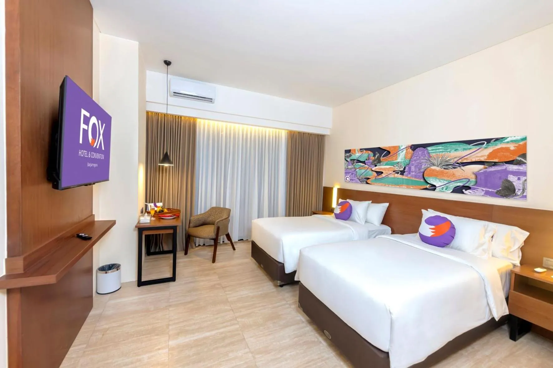Bedroom, Bed in FOX HARRIS Hotel & Convention Banjarnegara