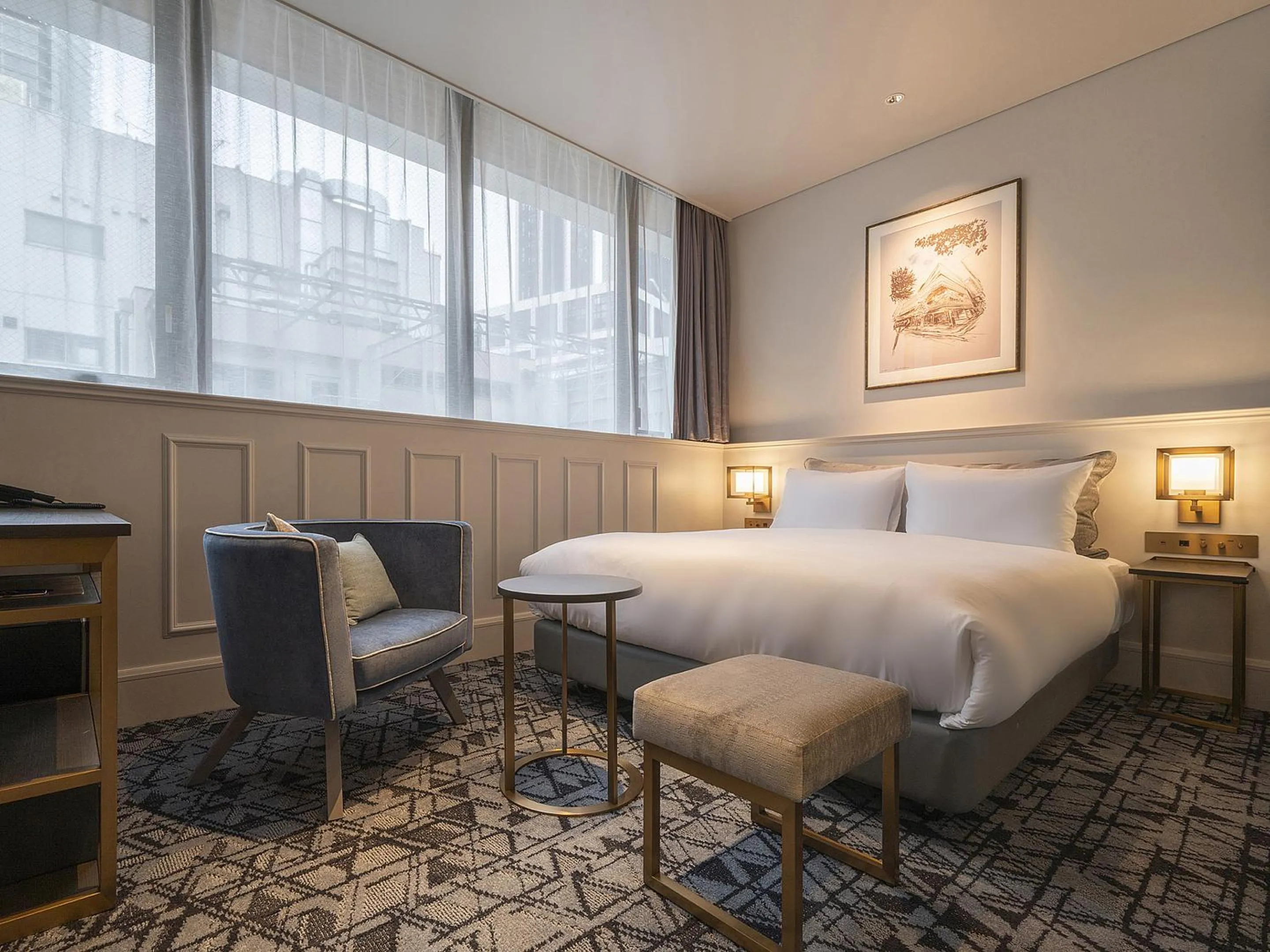 Photo of the whole room, Bed in GINZA HOTEL by GRANBELL