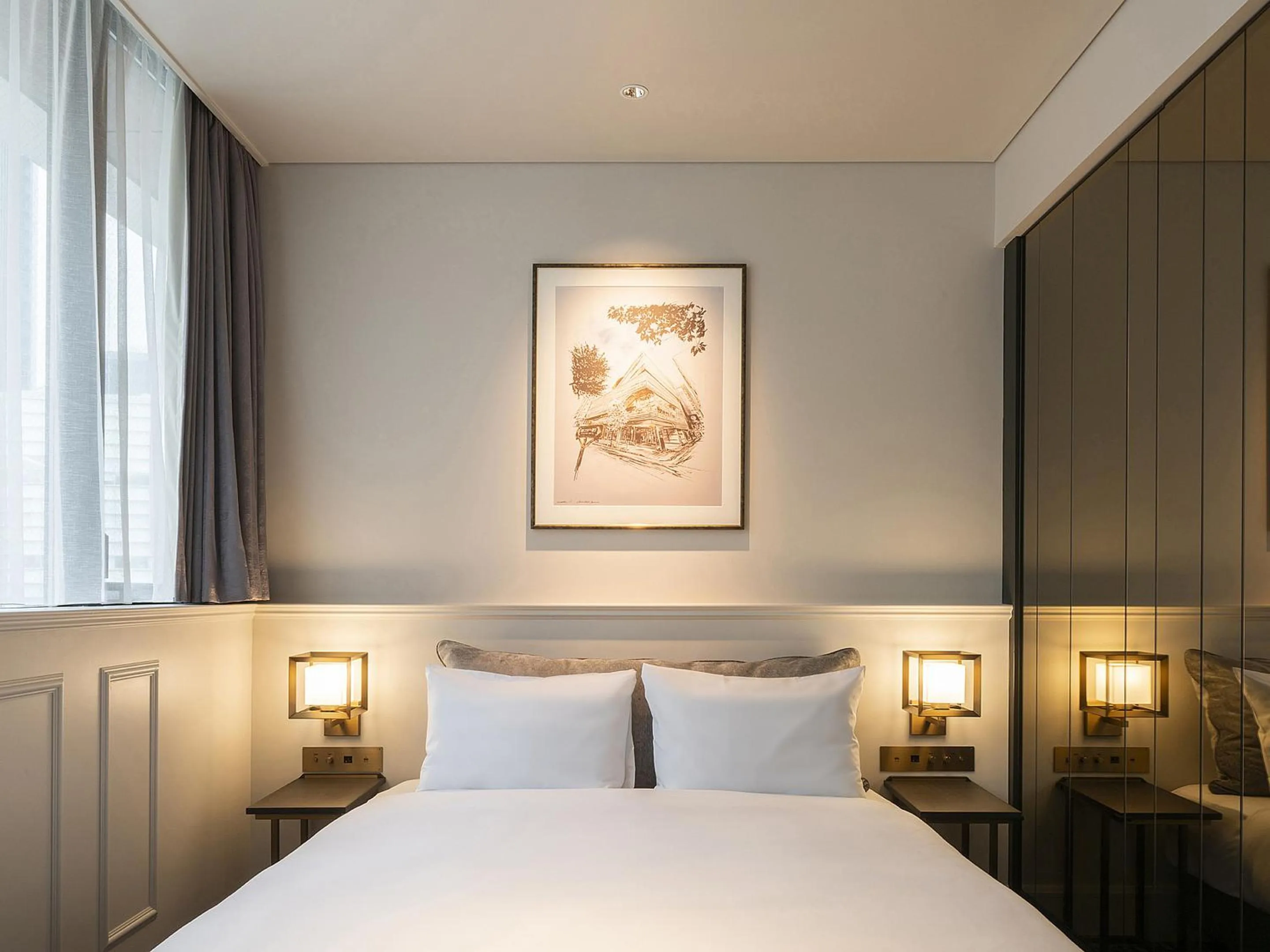 Photo of the whole room, Bed in GINZA HOTEL by GRANBELL