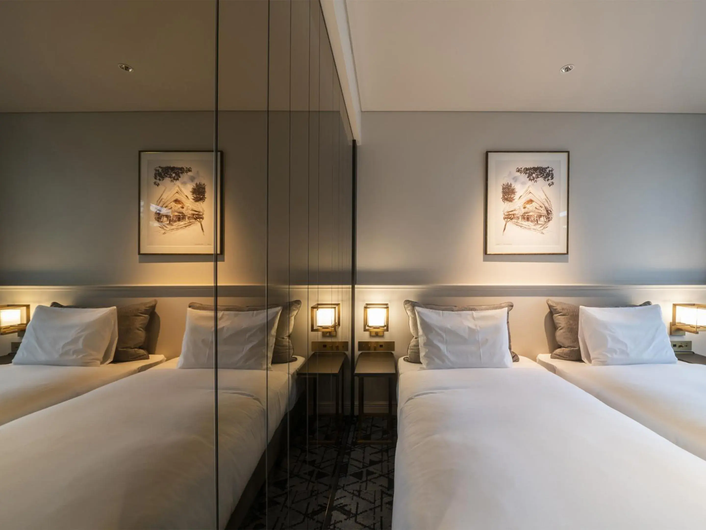 Photo of the whole room, Bed in GINZA HOTEL by GRANBELL Photo of the whole room, Bed in GINZA HOTEL by GRANBELL