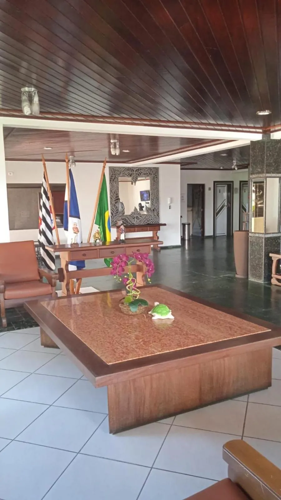 Lobby or reception in Ancora Peruibe Hotel