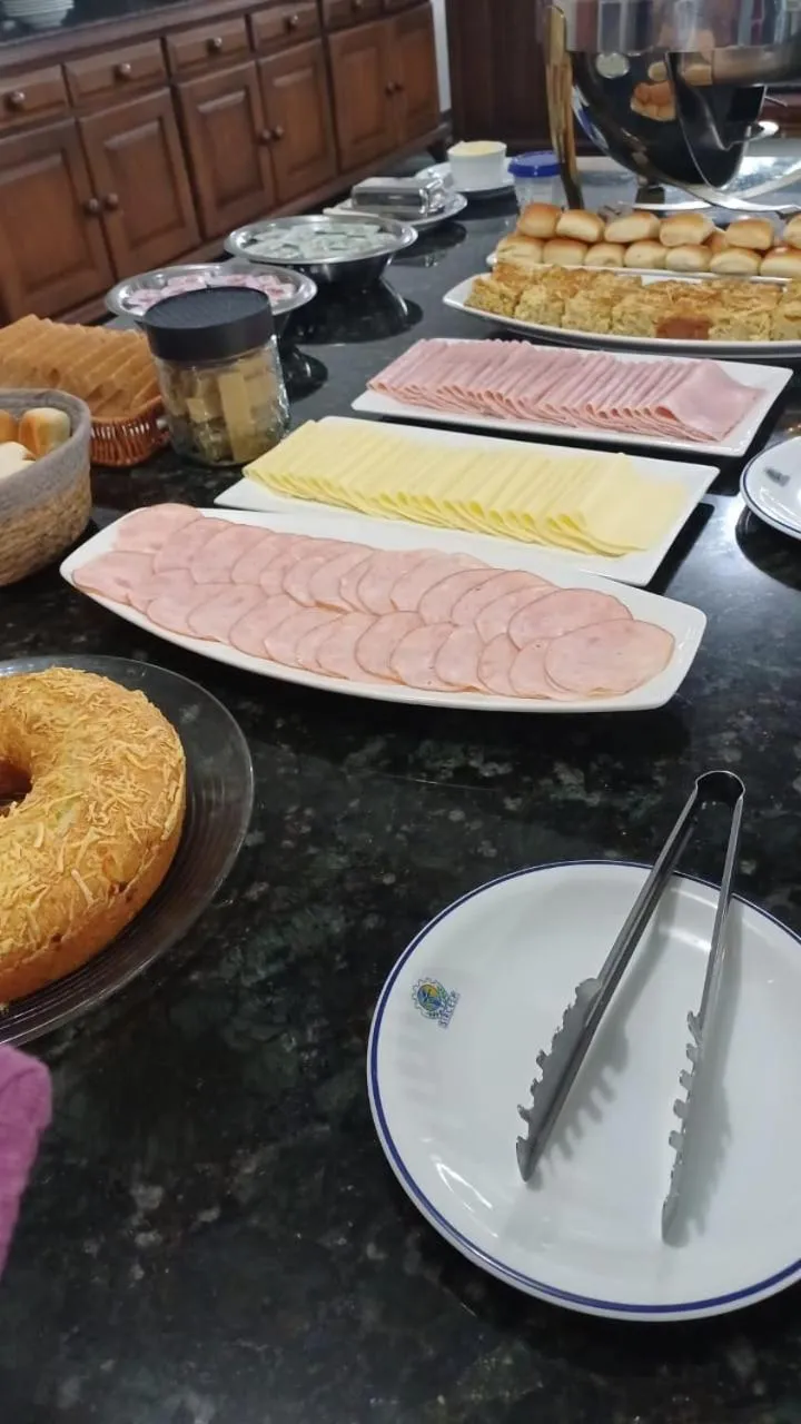 Buffet breakfast in Ancora Peruibe Hotel