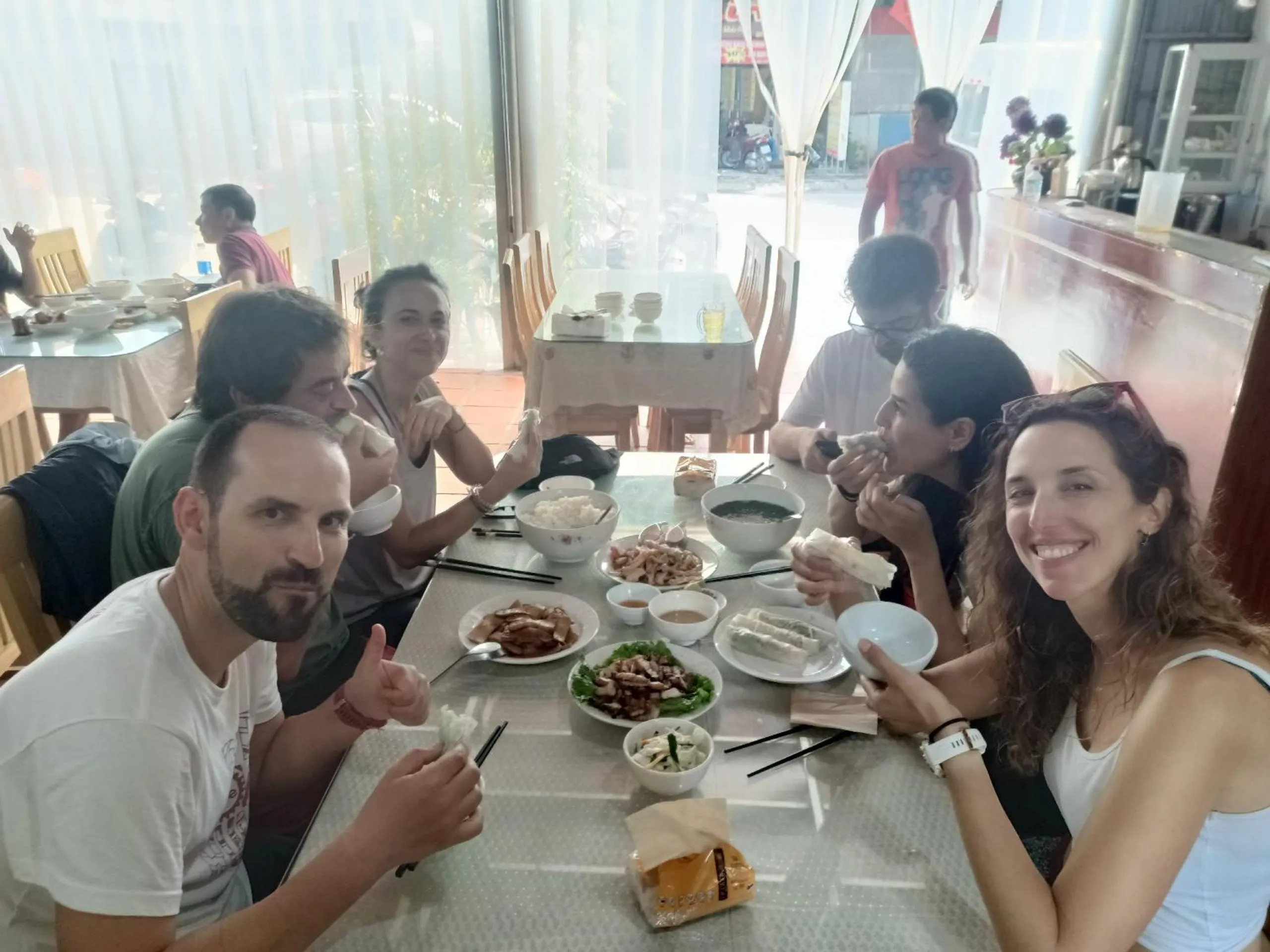 People in Sky Bay Lodge